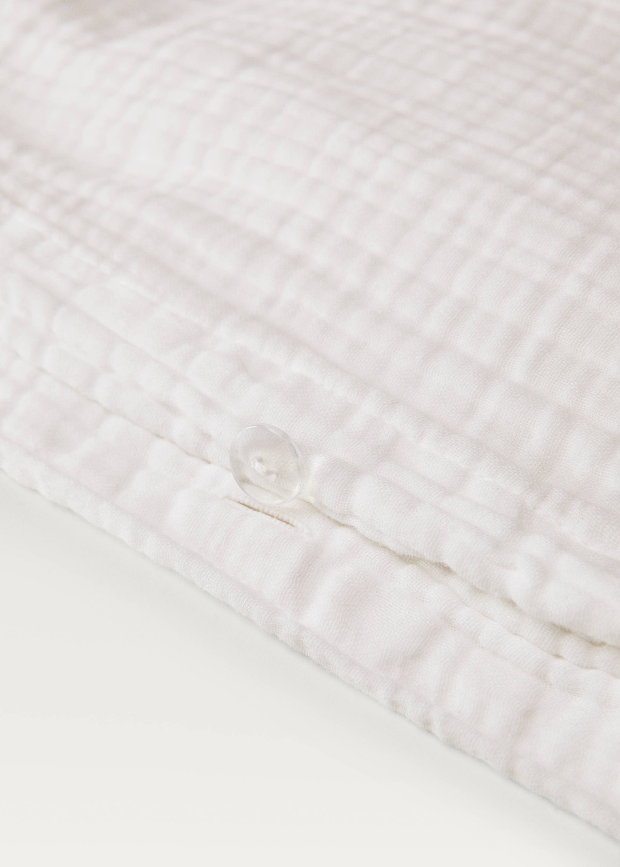 Gauze cotton duvet cover Superking bed - Details of the article 1