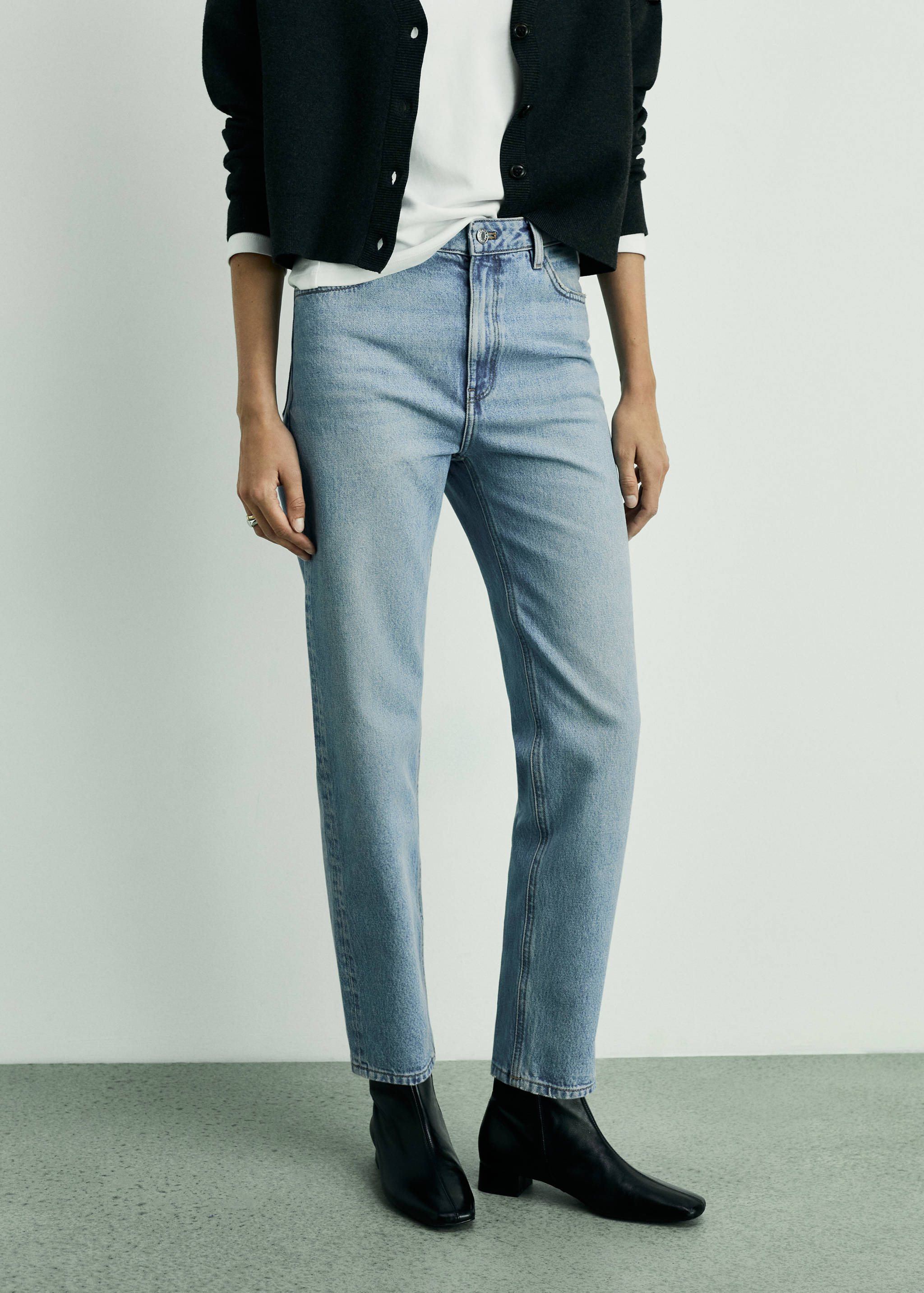 Mom2000 high-rise jeans - Medium plane