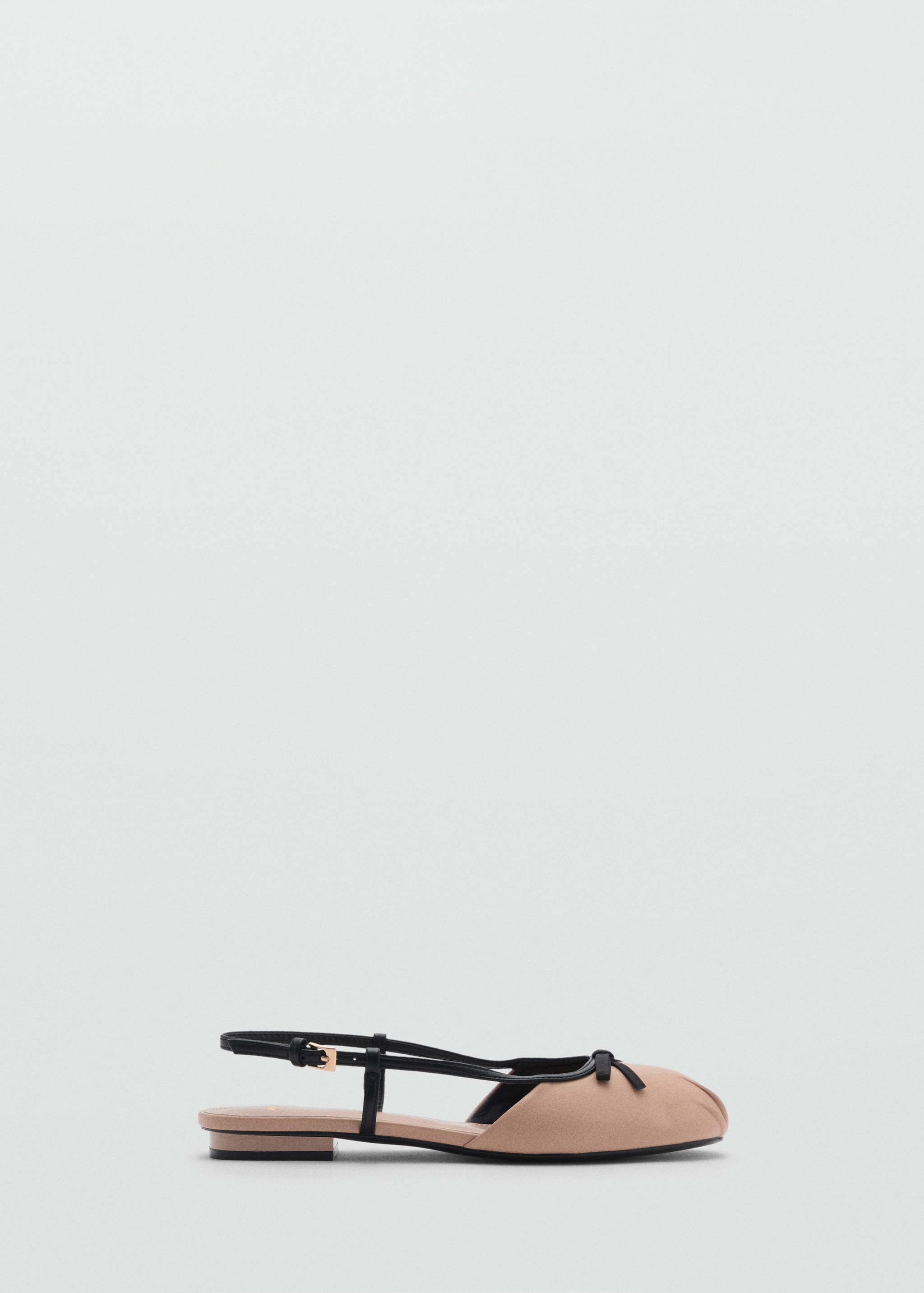 Ballet flats with decorative bow tie - Article without model