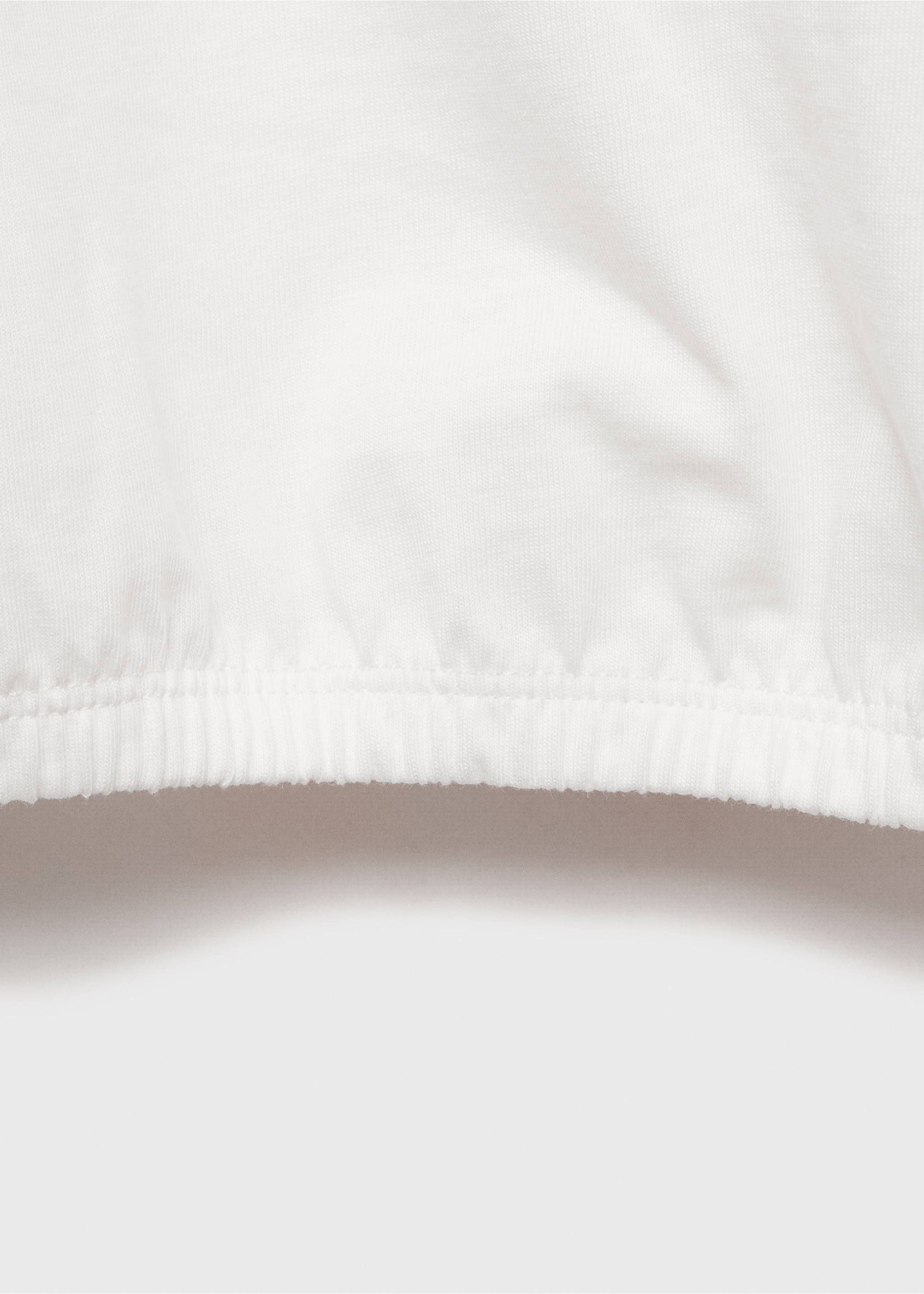 Cut-out t-shirt - Details of the article 8, Off White. Ref: 87013280-00.