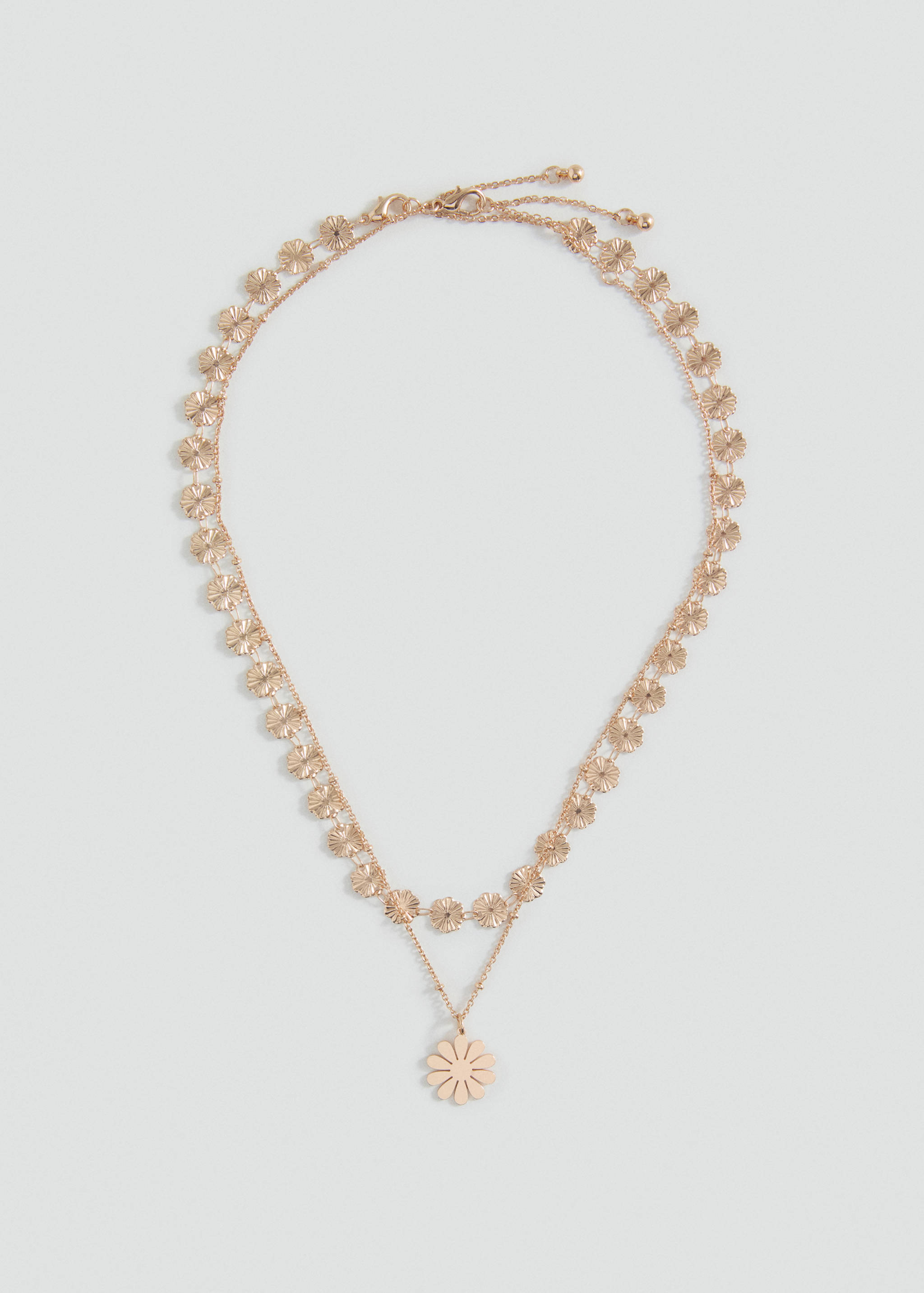 Long triple necklace - Article without model
