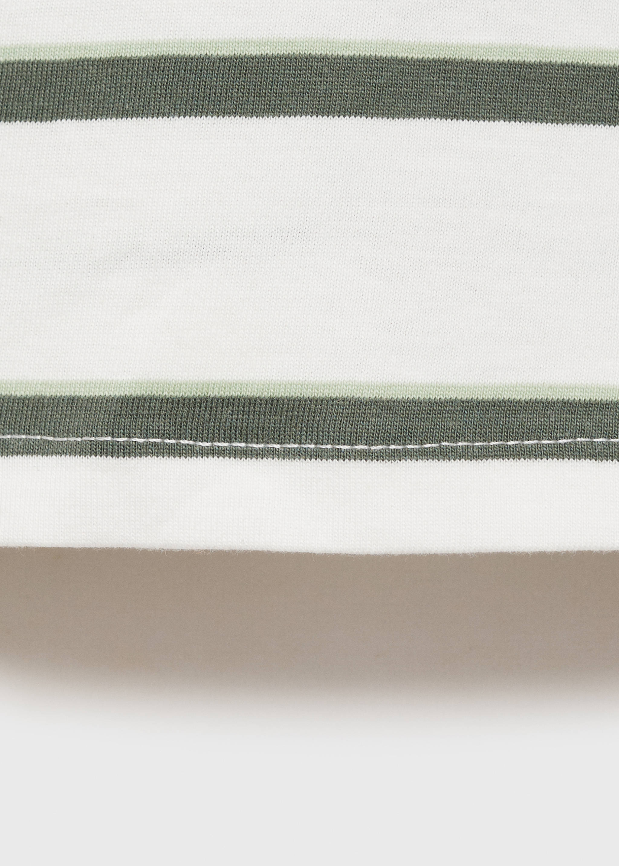 Camiseta manga corta rayas - Detalle del artículo 0