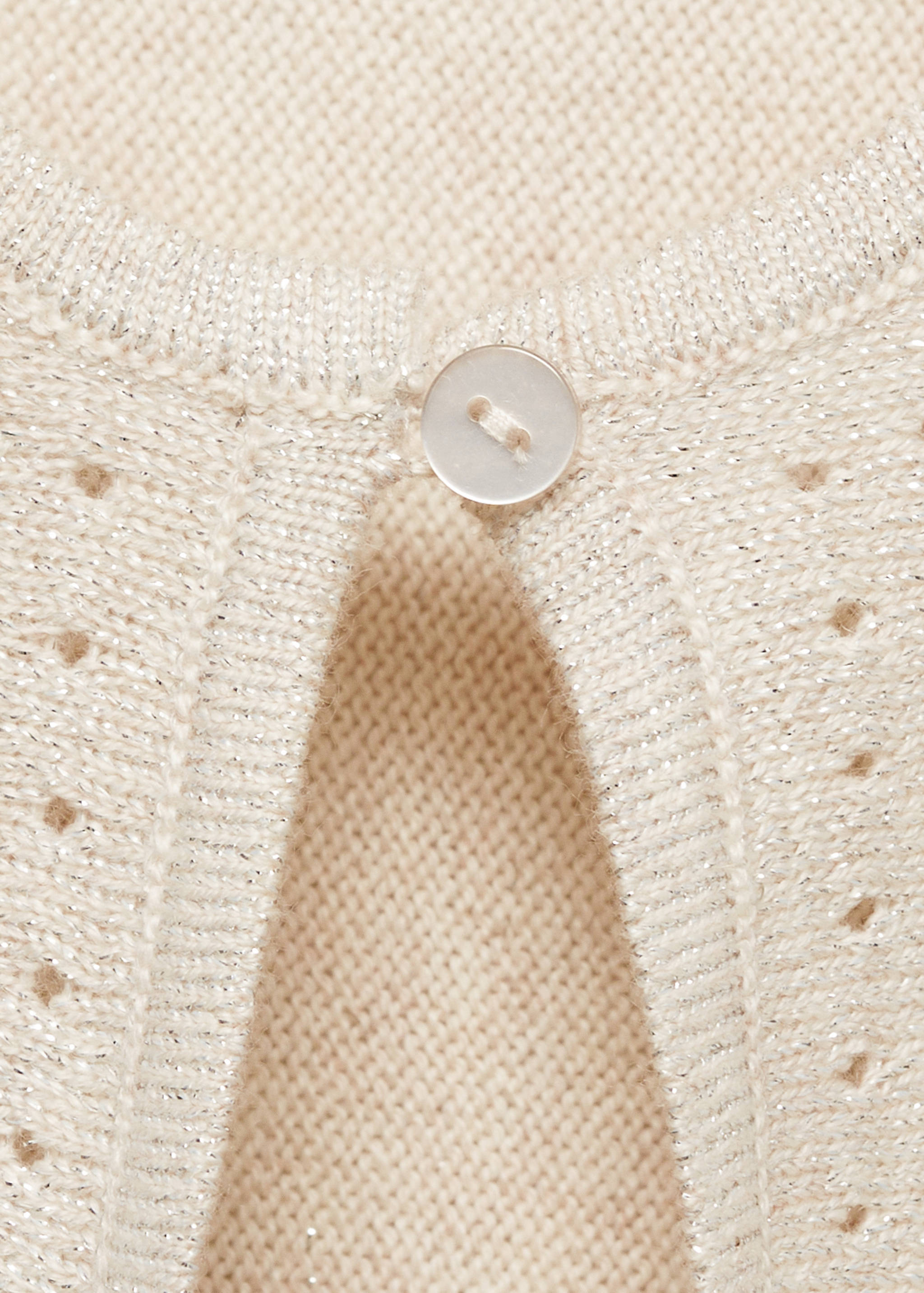 Lurex knitted cape - Details of the article 0