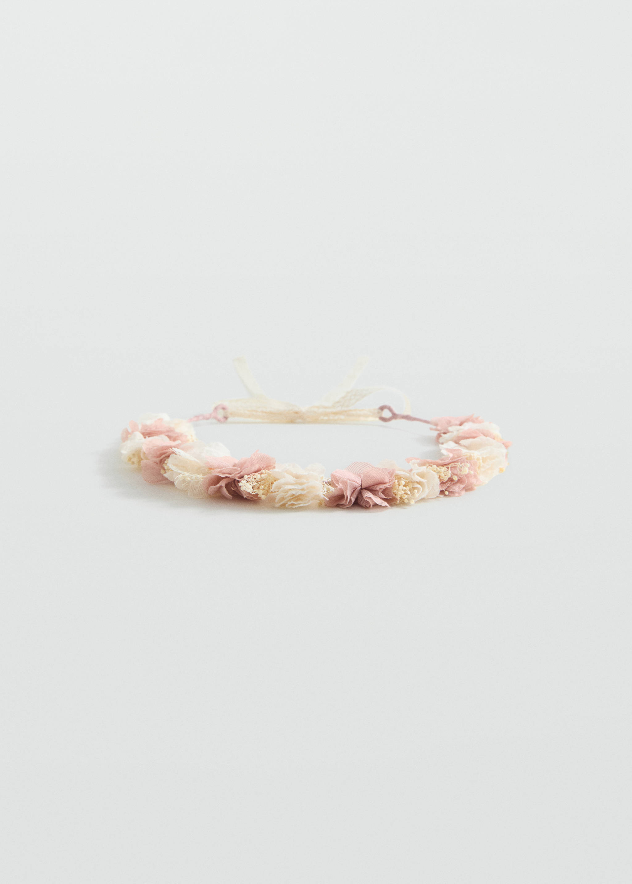 Tie closure flower hairband - Article without model