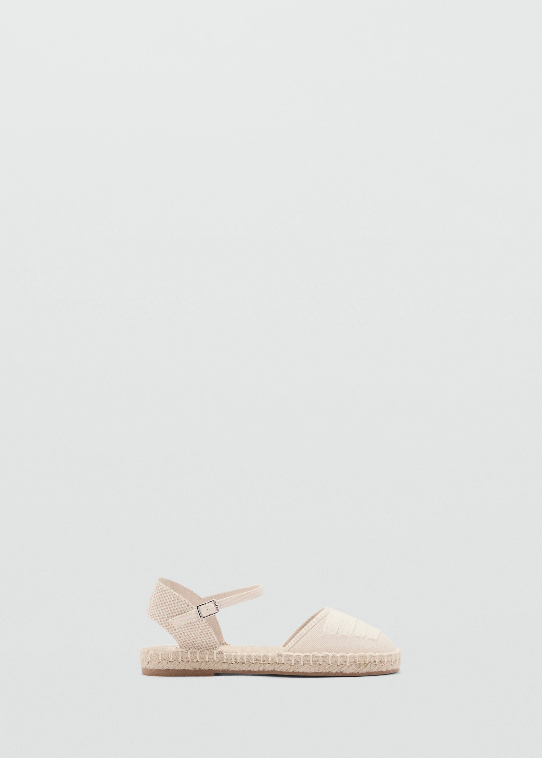 Espadrilles with buckle closure - Article without model