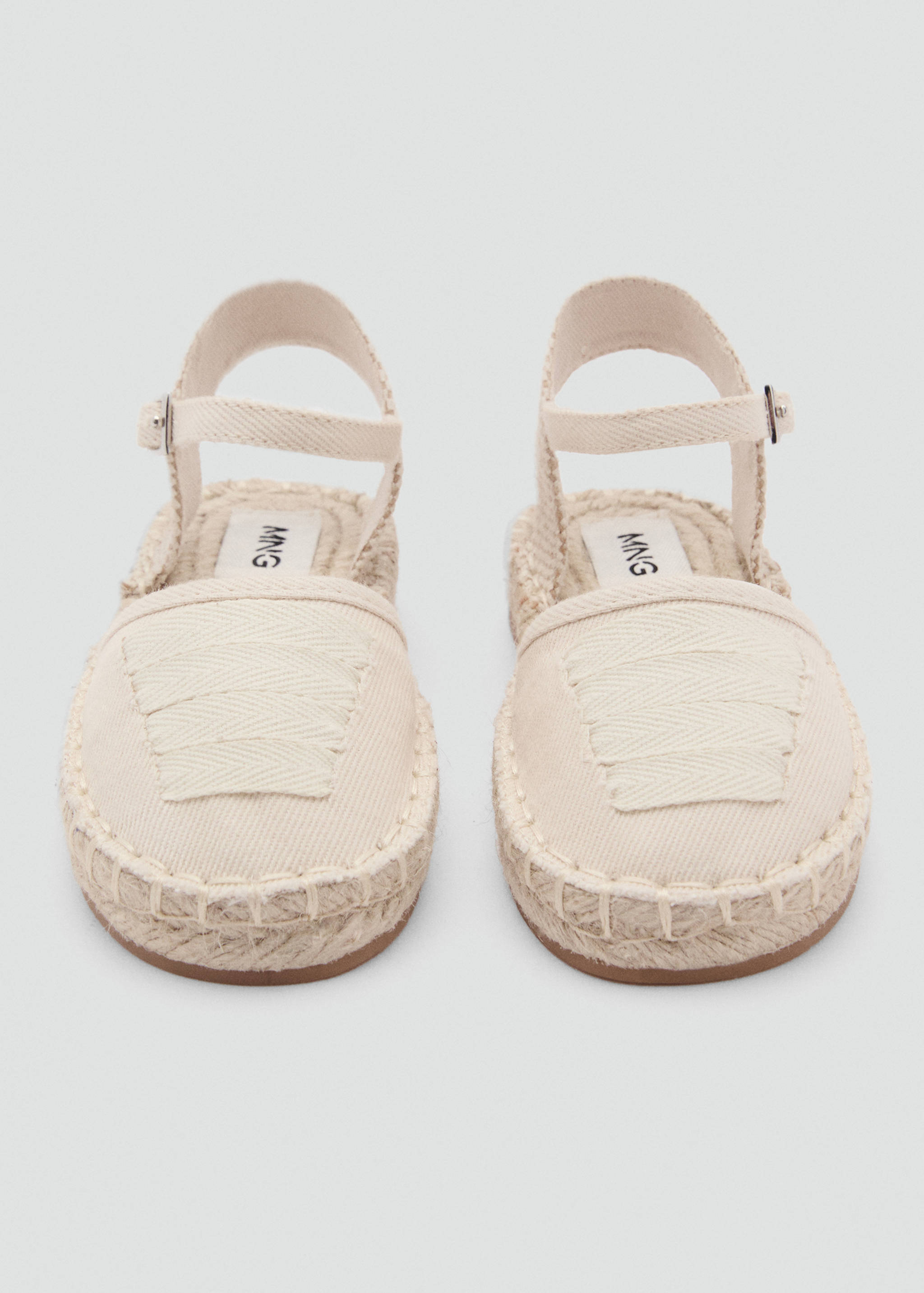 Espadrilles mit Schnallenabsatz - Detail des Artikels 1