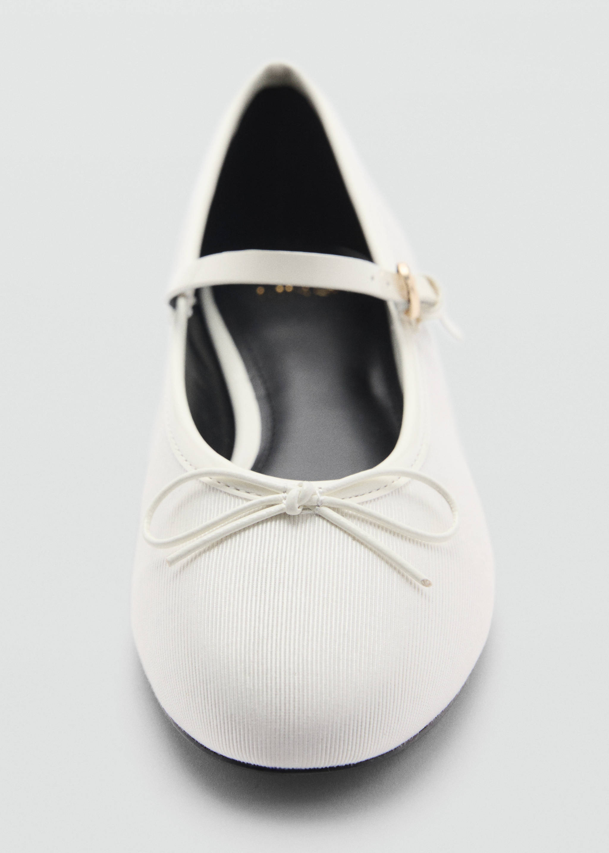 Ballerinas with strip and bow detail - Details of the article 3