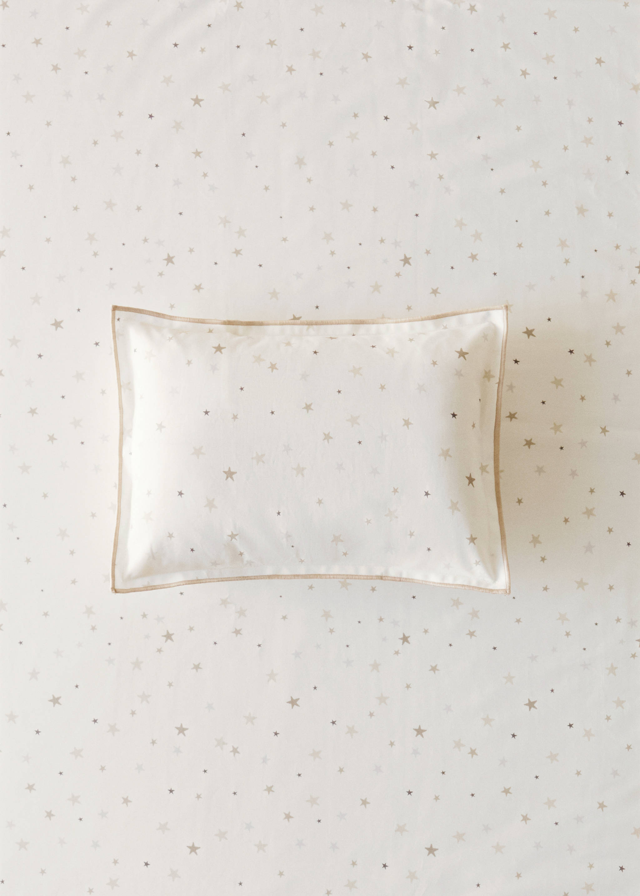 Children's cushion cover with star print, 30x20cm - General plane