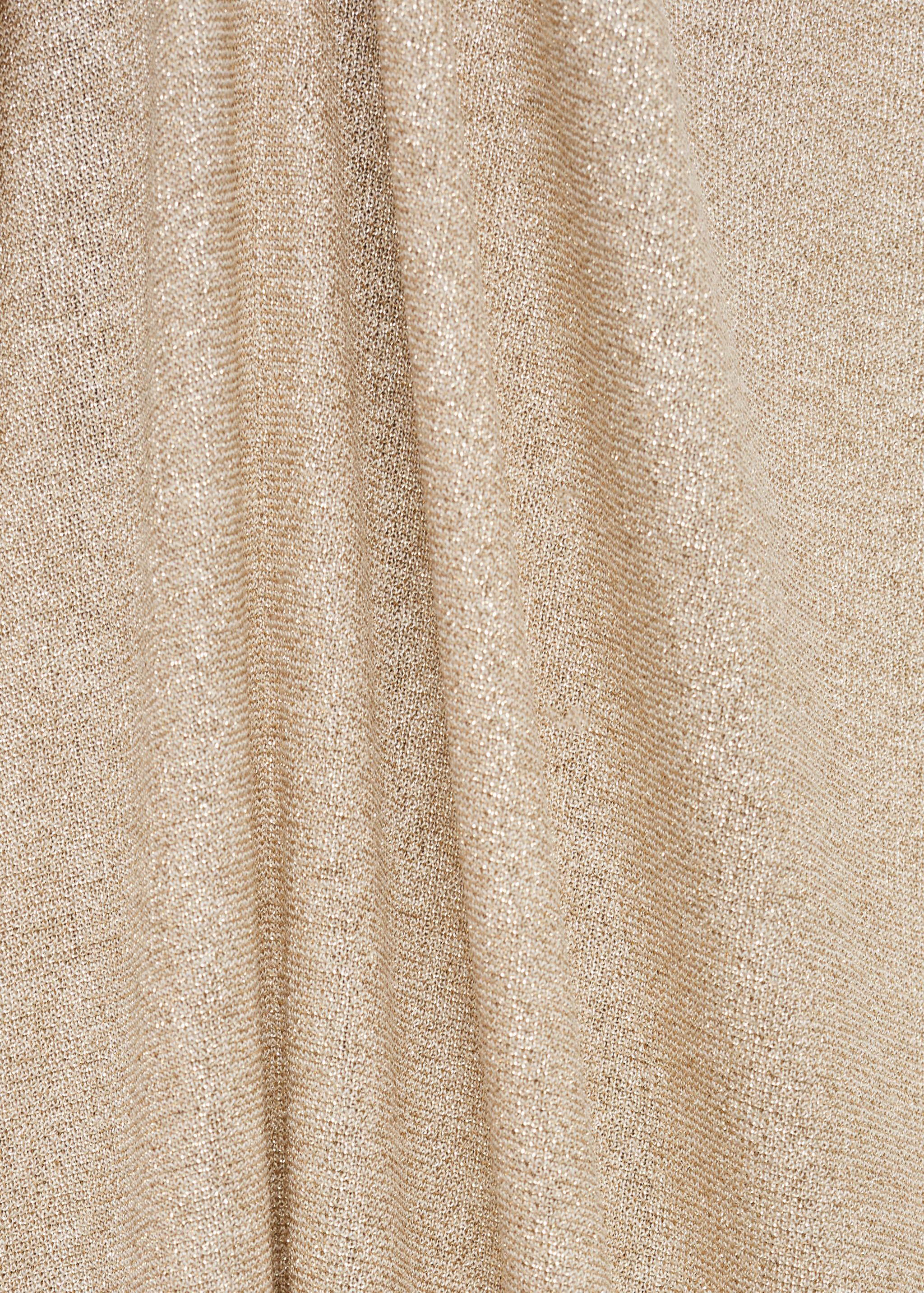 Lurex dress with gathered neckline - Details of the article 0