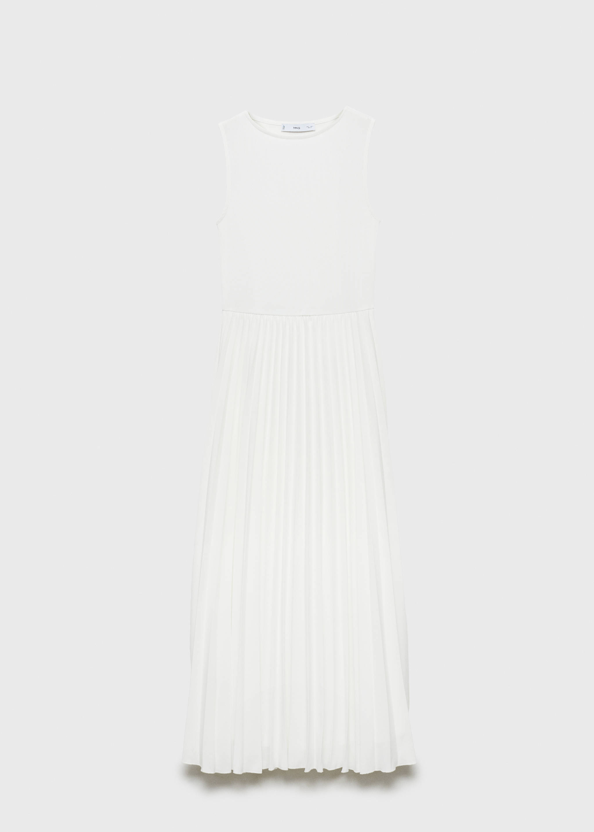 Plisserad klänning - Artikel utan modell