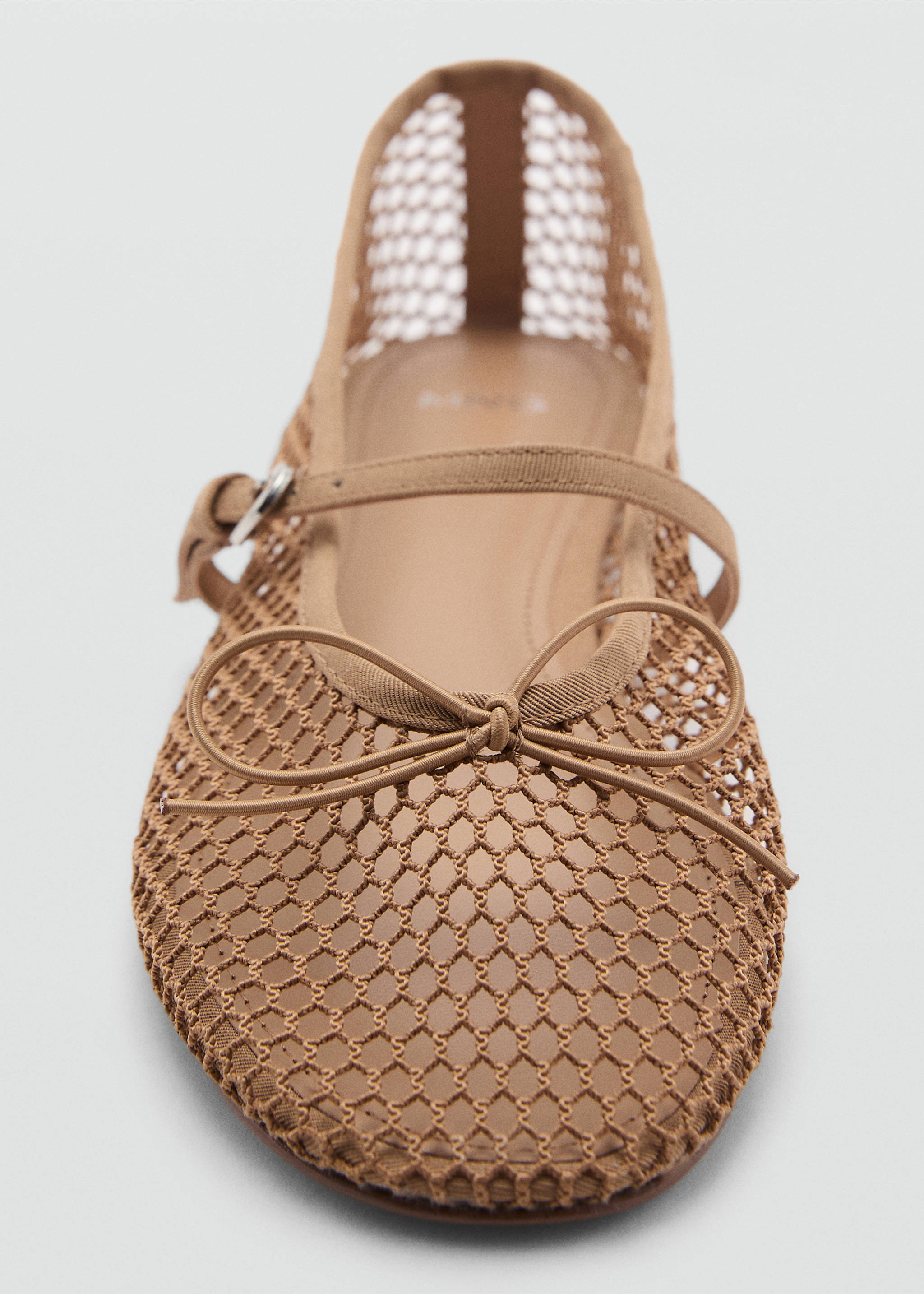 Ballarines mesh tira sivella - Detall de l'article 3, Nude. Ref: 87014069-00.