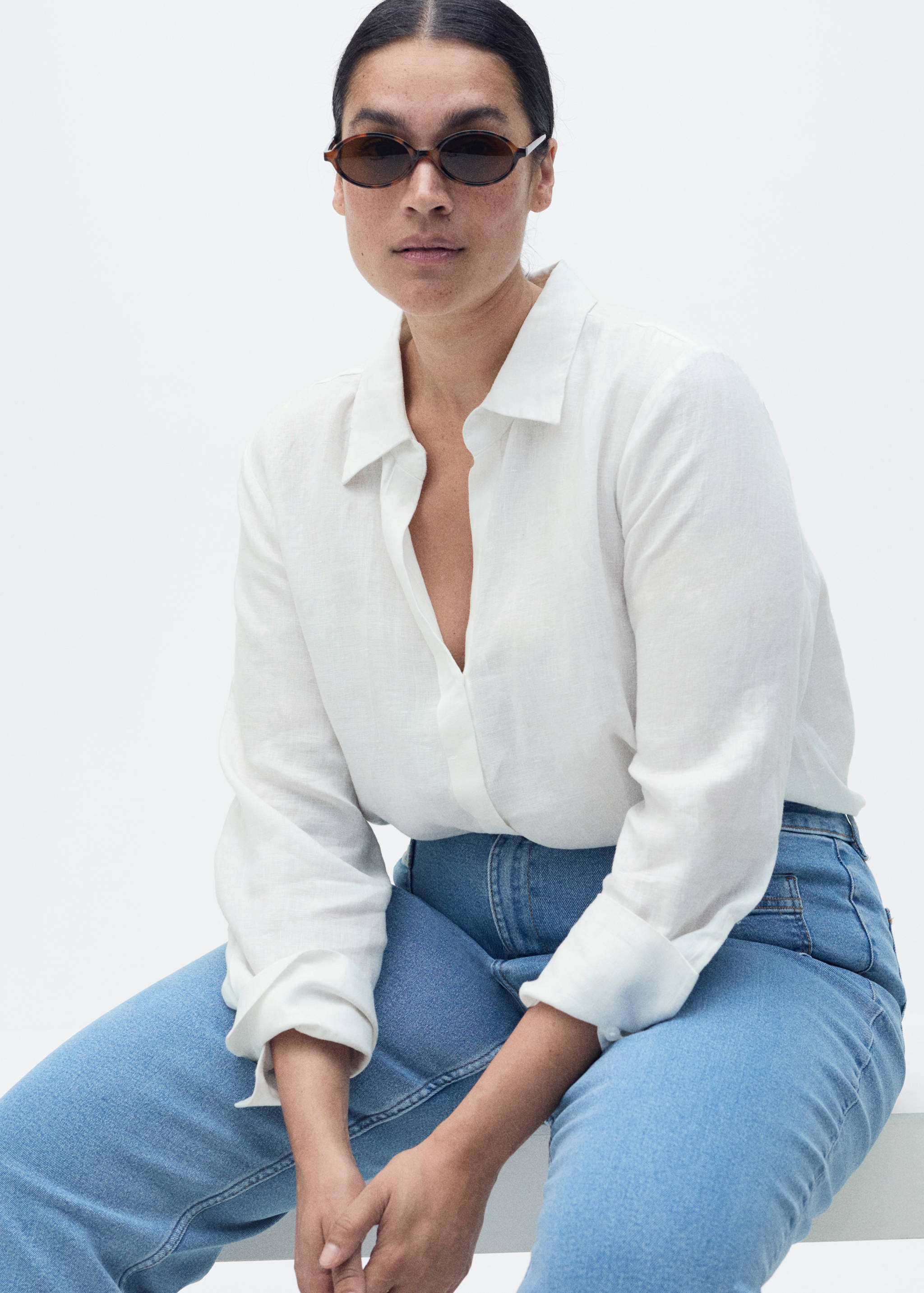 Τζιν καμπάνα με τσέπες - Λεπτομέρεια του προϊόντος 5