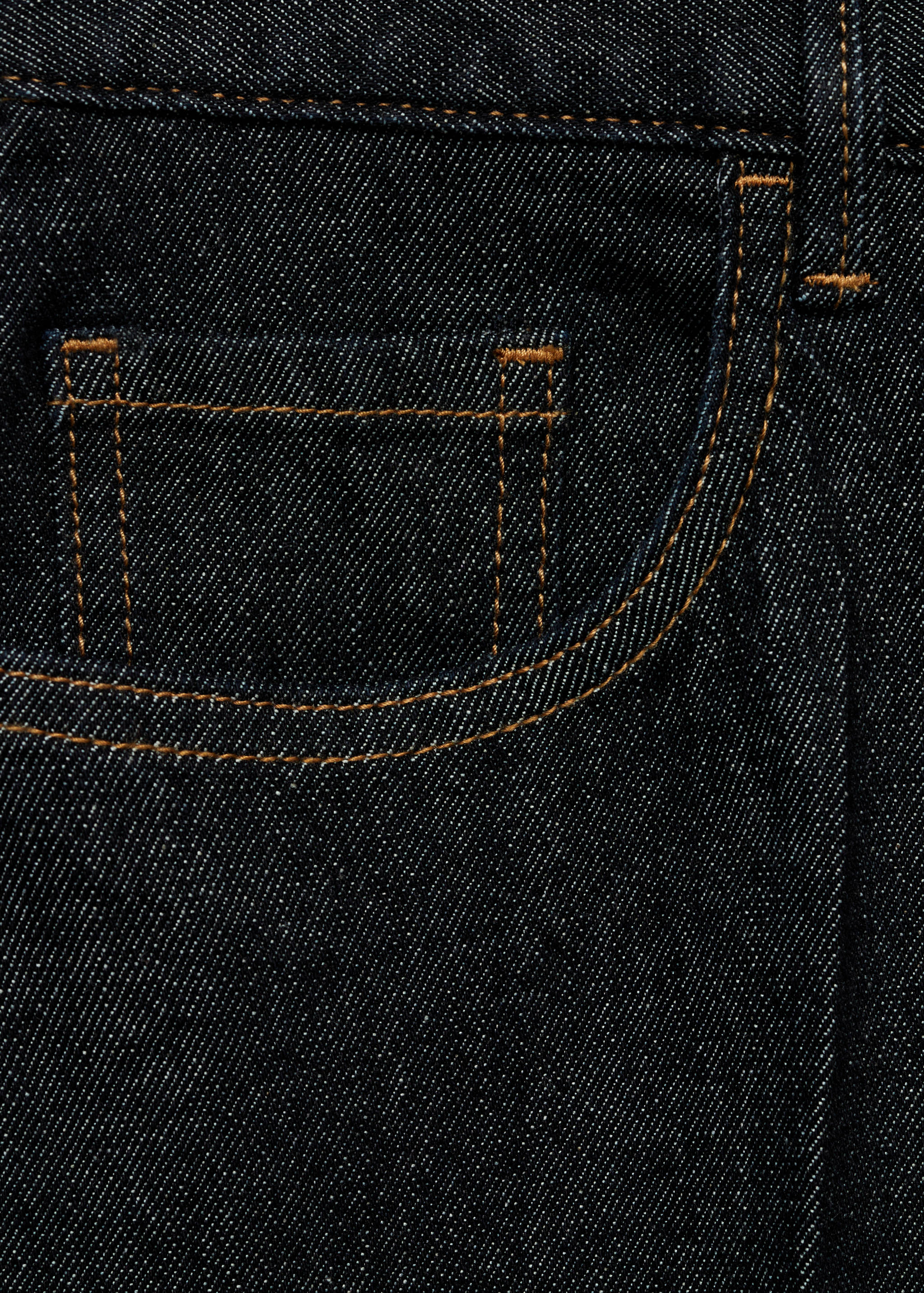 High-rise wide leg rinse-wash jeans - Details of the article 8