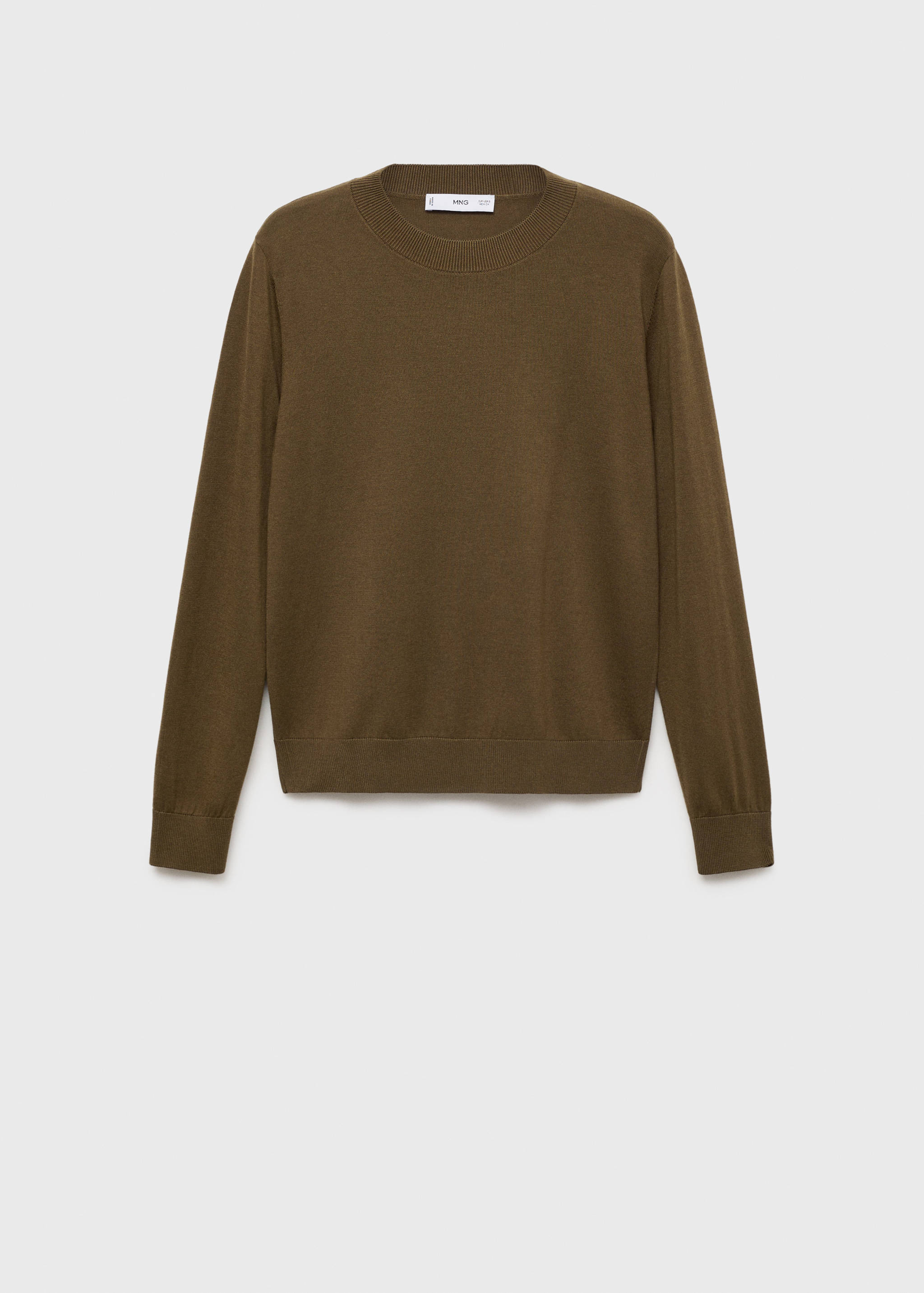 Silk-blend knitted sweater - Article without model