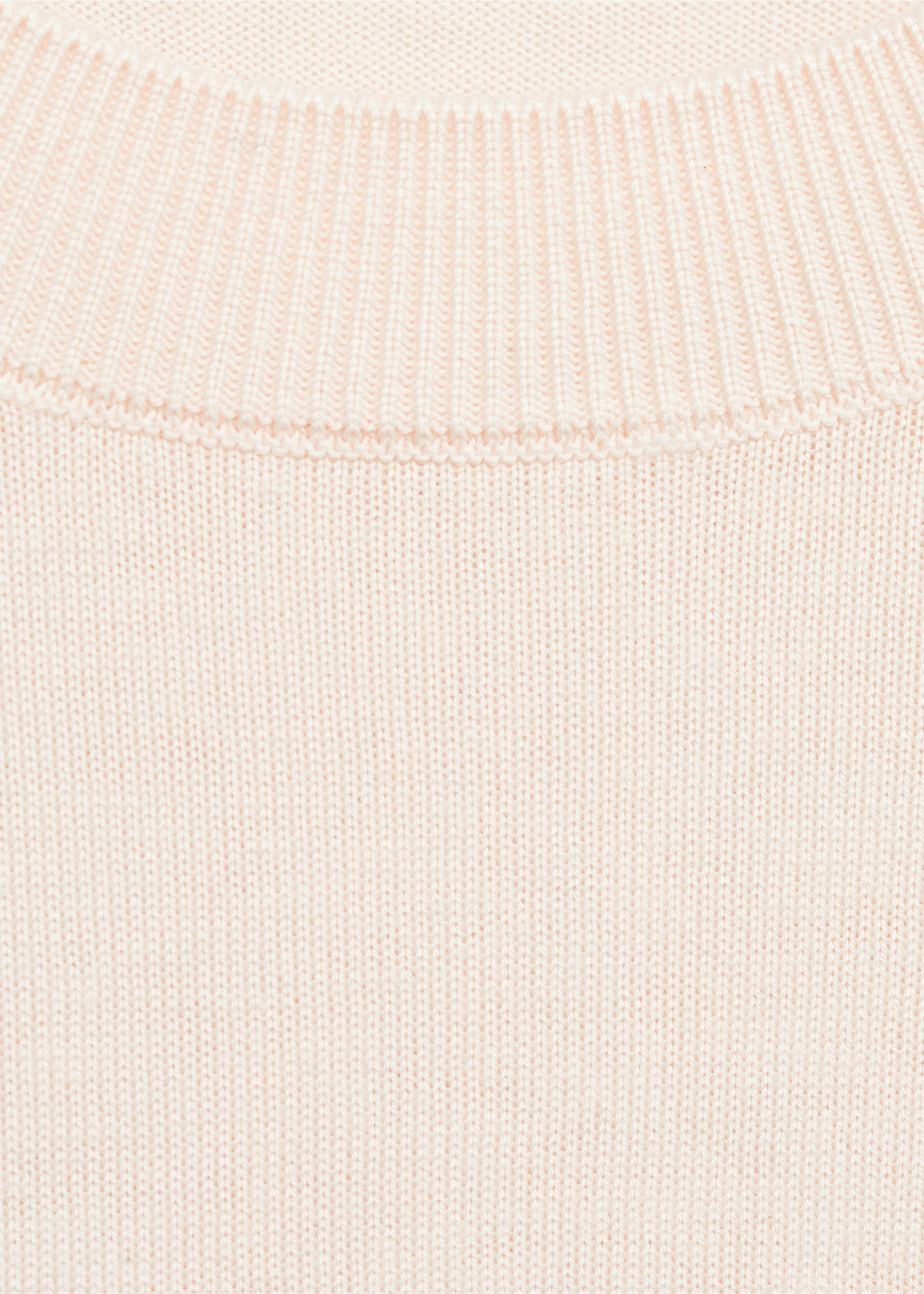 Silk-blend knitted sweater - Details of the article 8, Pale Pink. Ref: 87014081-00.
