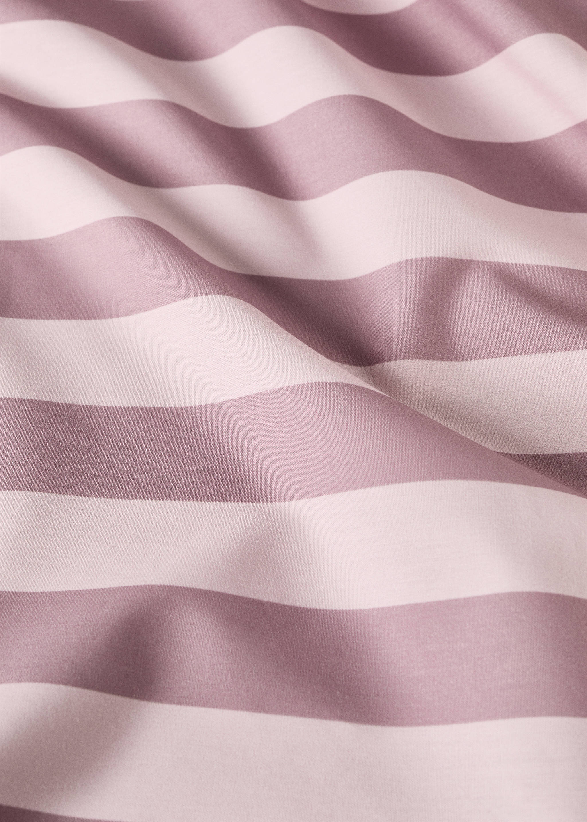 Llençol de sobre bressol cotó percala ratlles gruixudes - Detall de l'article 2