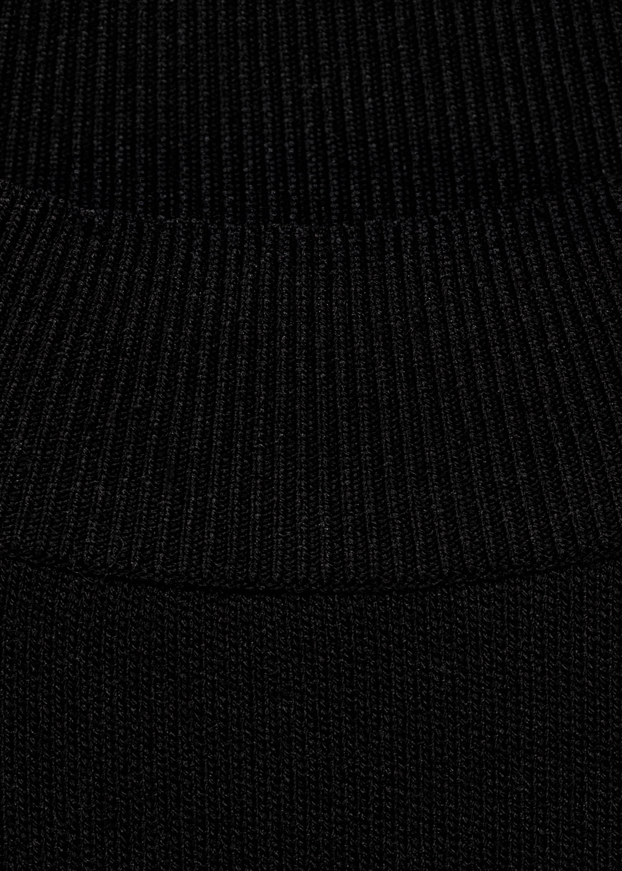 Short-sleeved fine-knit sweater - Details of the article 8