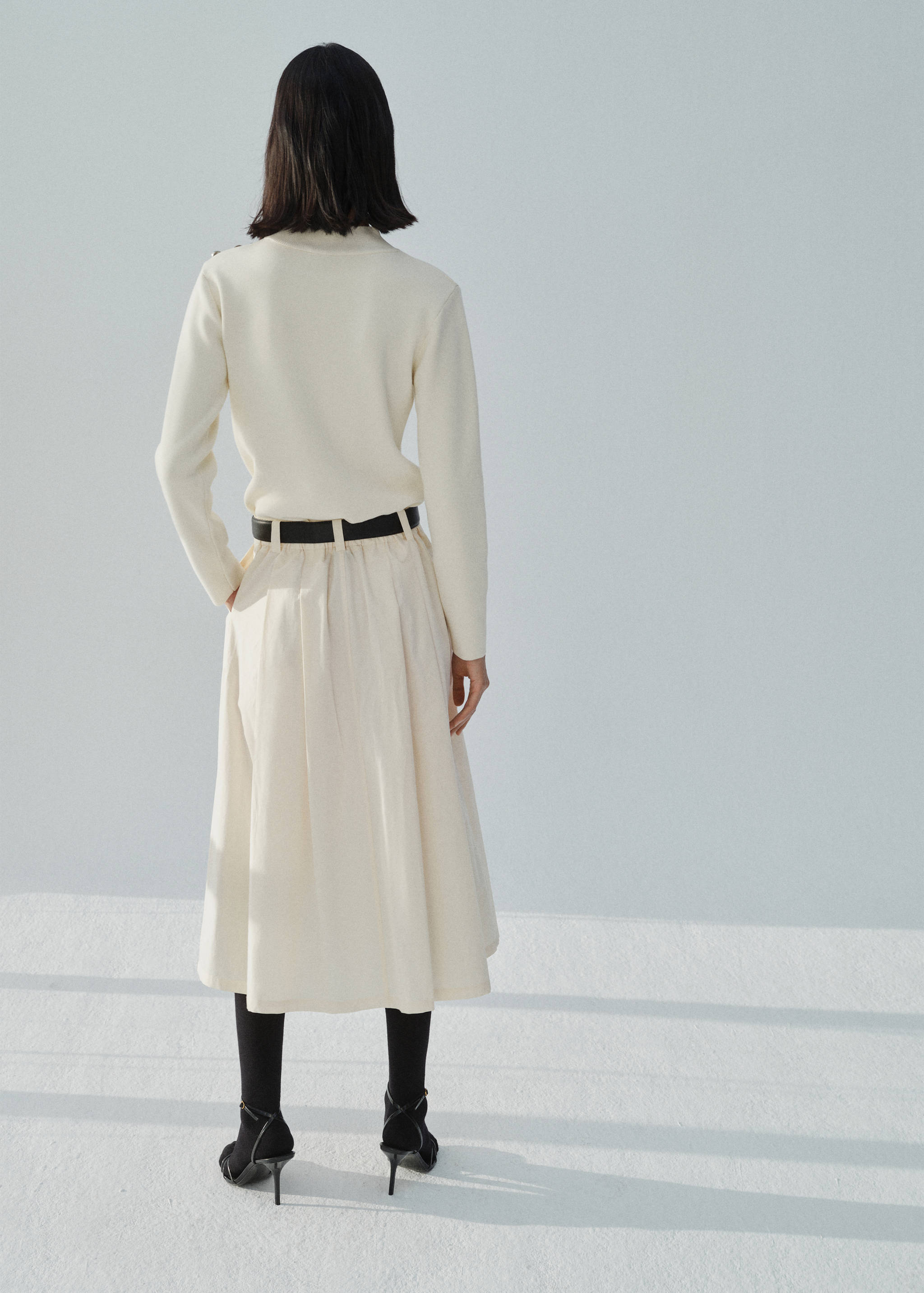 Jersey punto detalle botones - Reverso del artículo