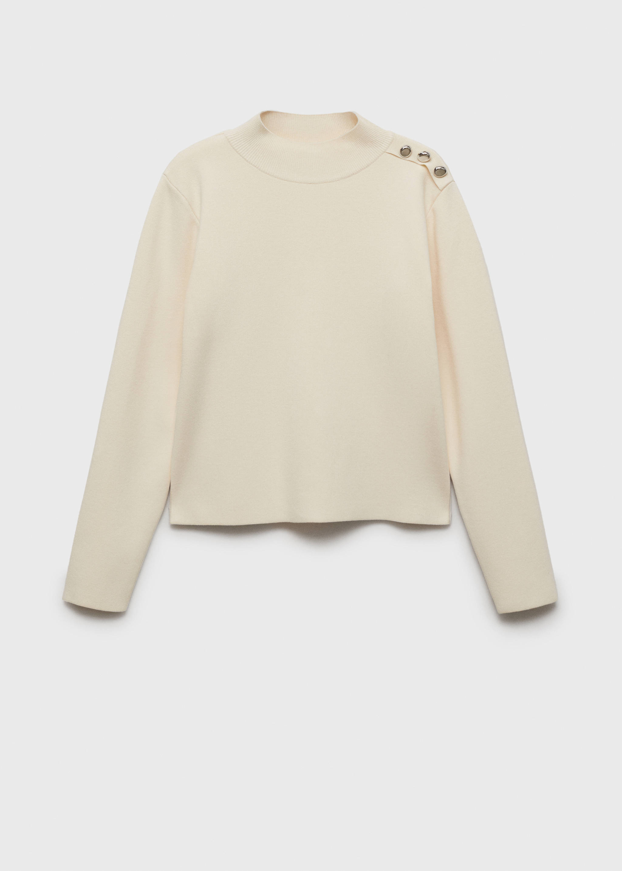 Jersey punto detalle botones - Artículo sin modelo