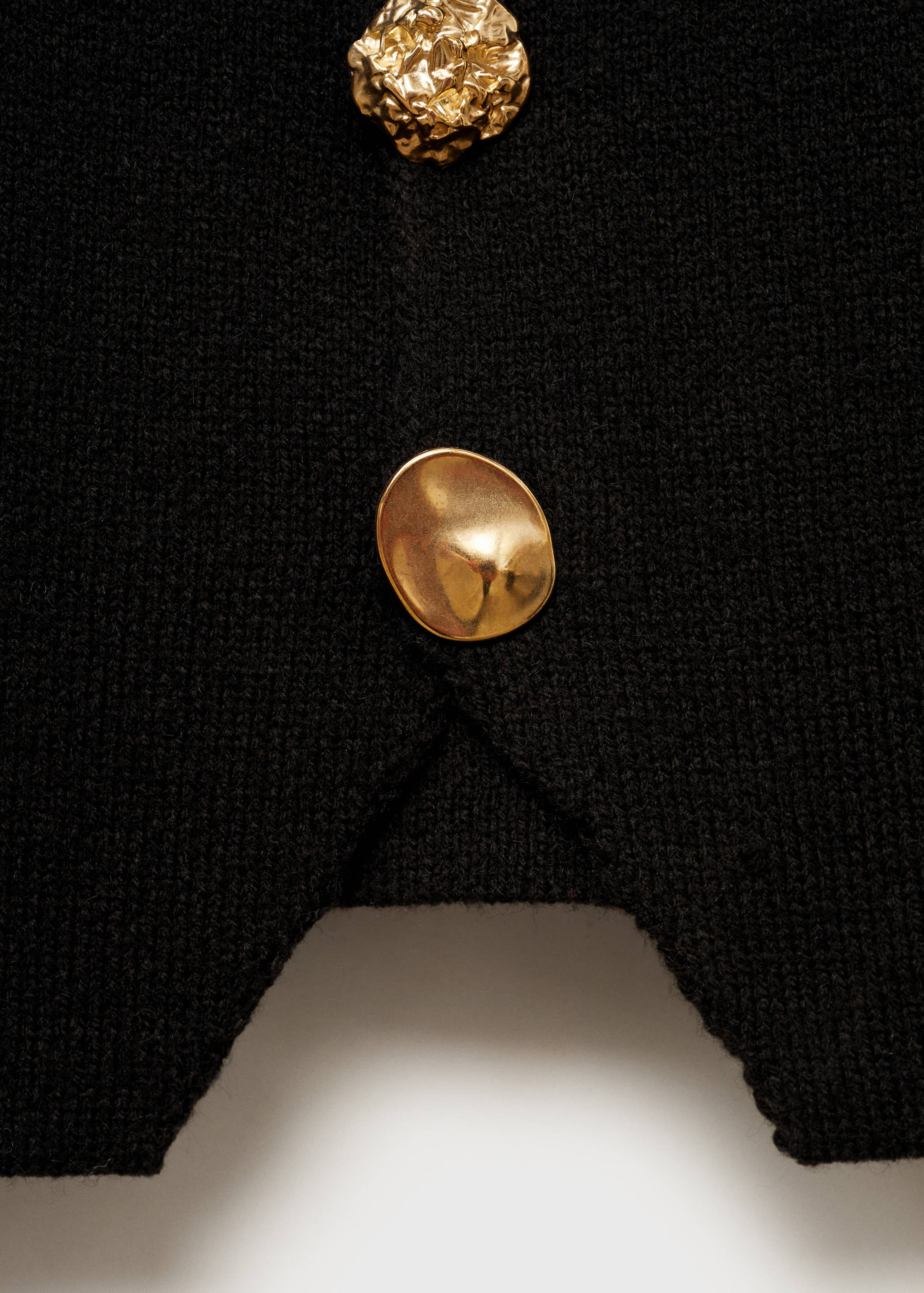 Veste en maille boutons bijoux - Détail de l'article 0