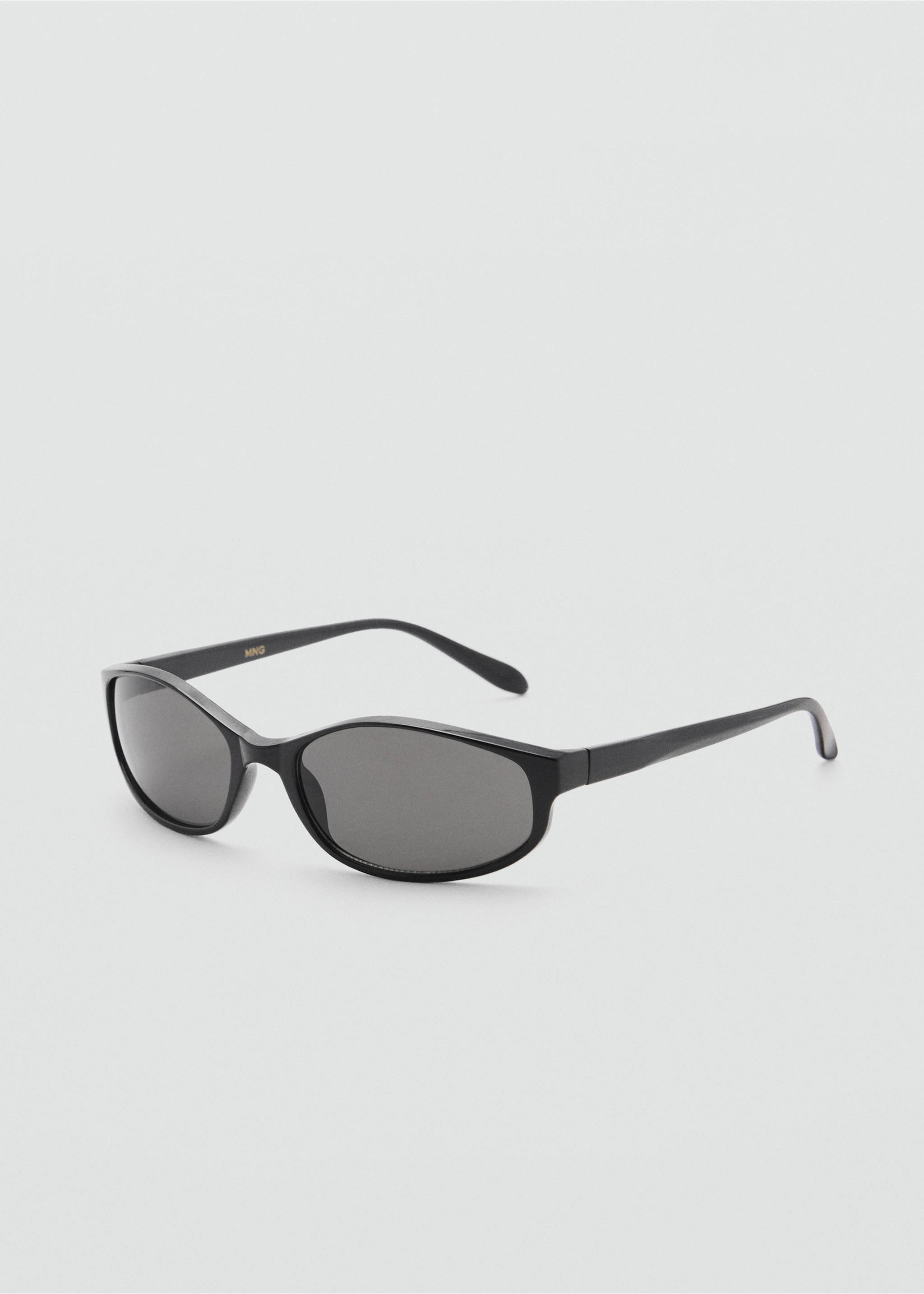 Thin-frame sunglasses - Medium plane, Black. Ref: 87014392-00.