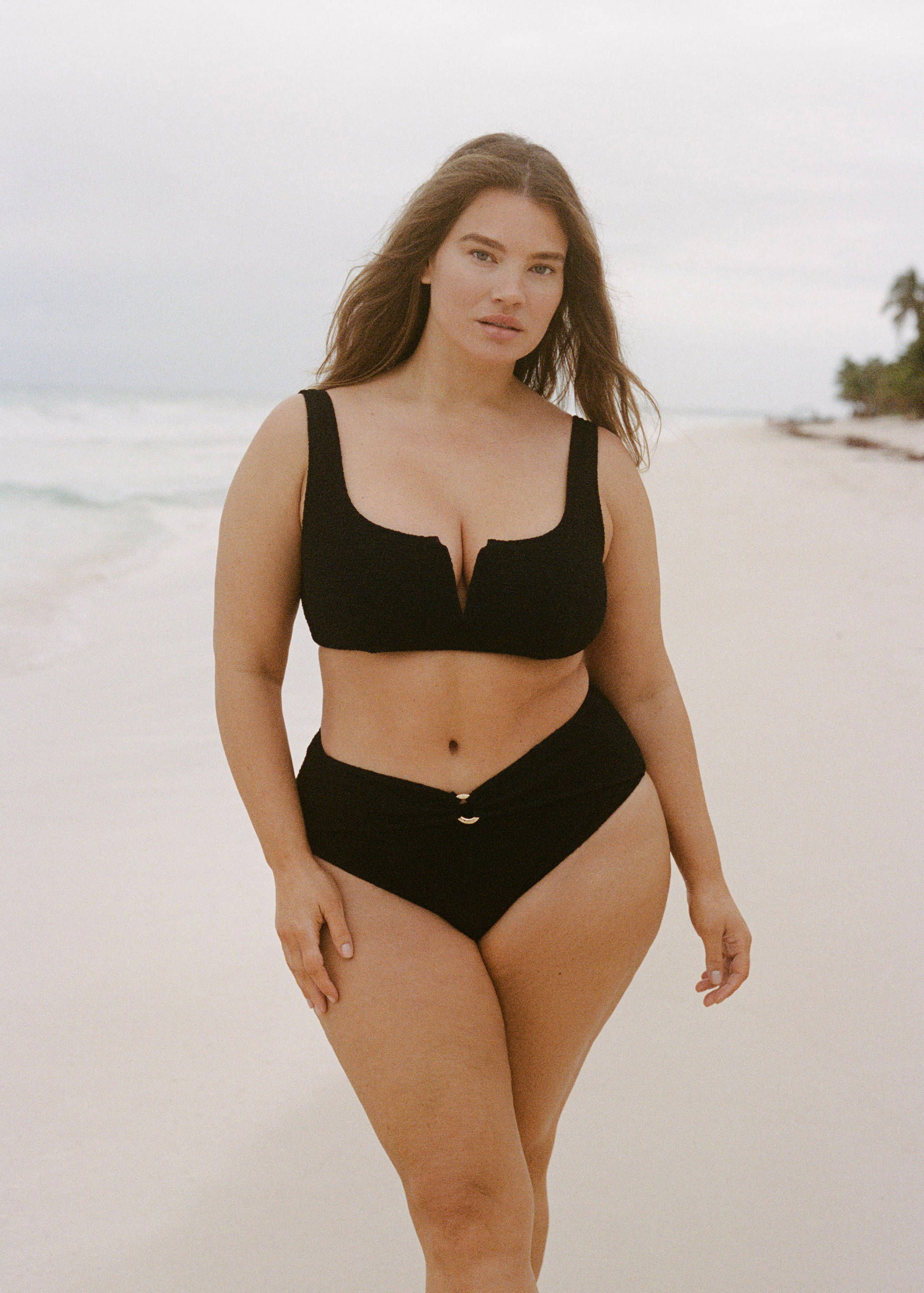 Towel-effect bikini top - Details of the article 3