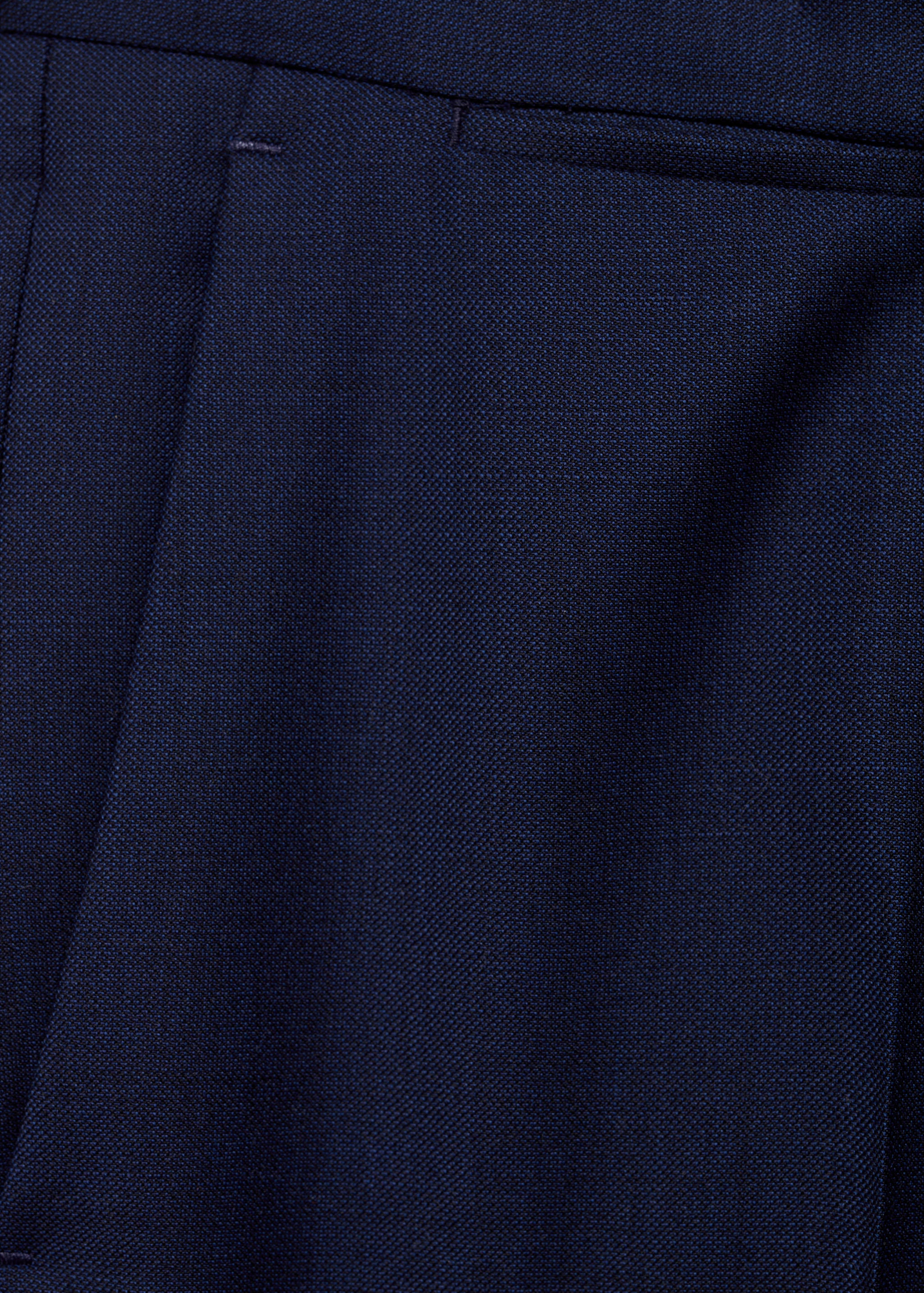 Turin 100% virgin wool suit trousers - Details of the article 0