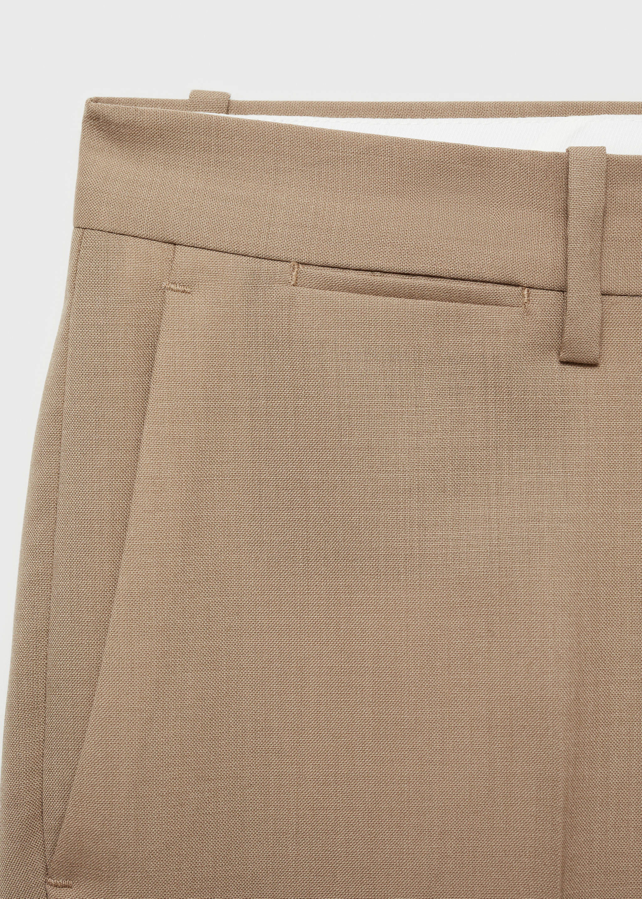 Turin 100% virgin wool suit trousers - Details of the article 8