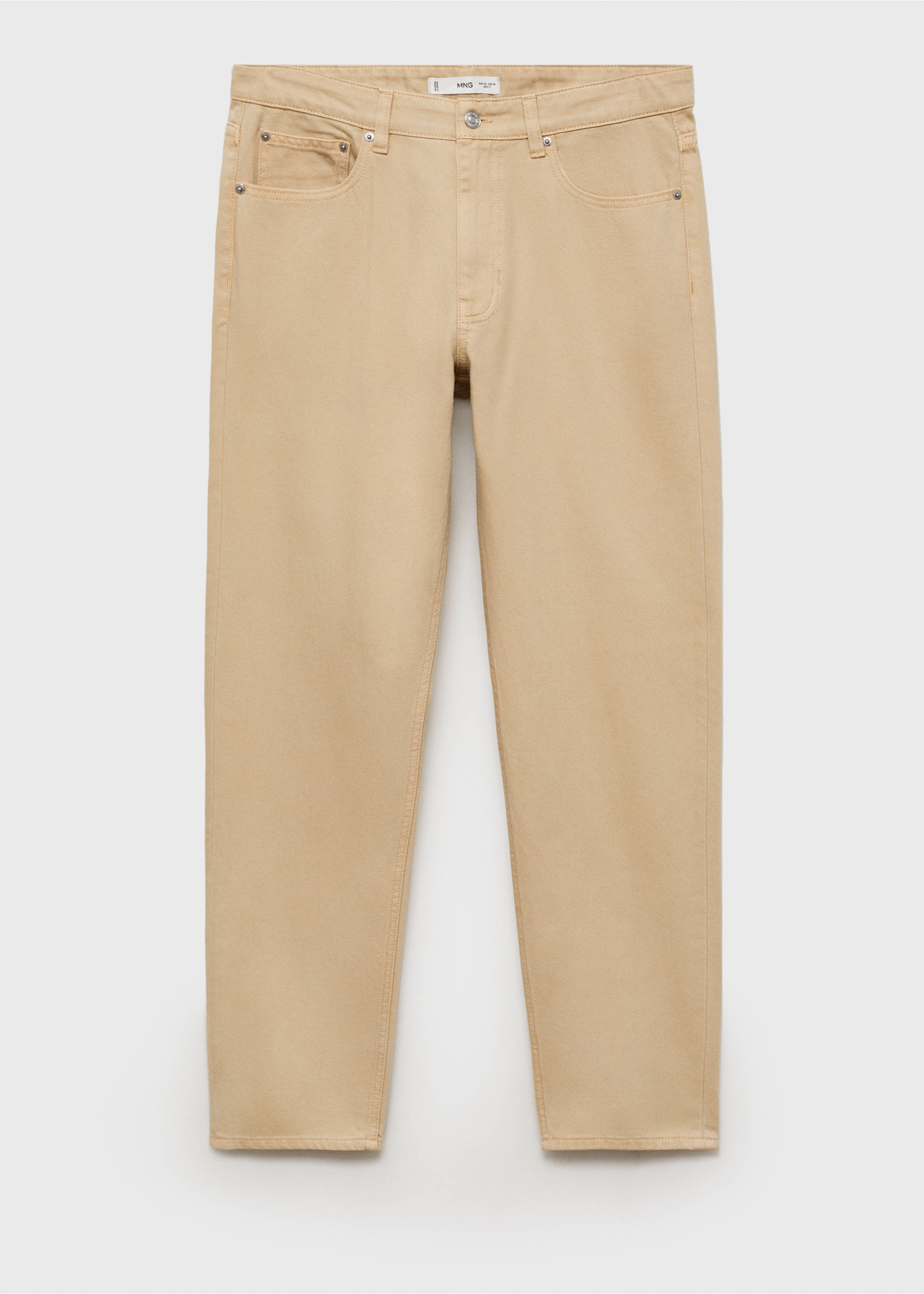 Regular Fit-Jeans Bob - Artikel ohne Model, Beige. Ref: 87014401-00.