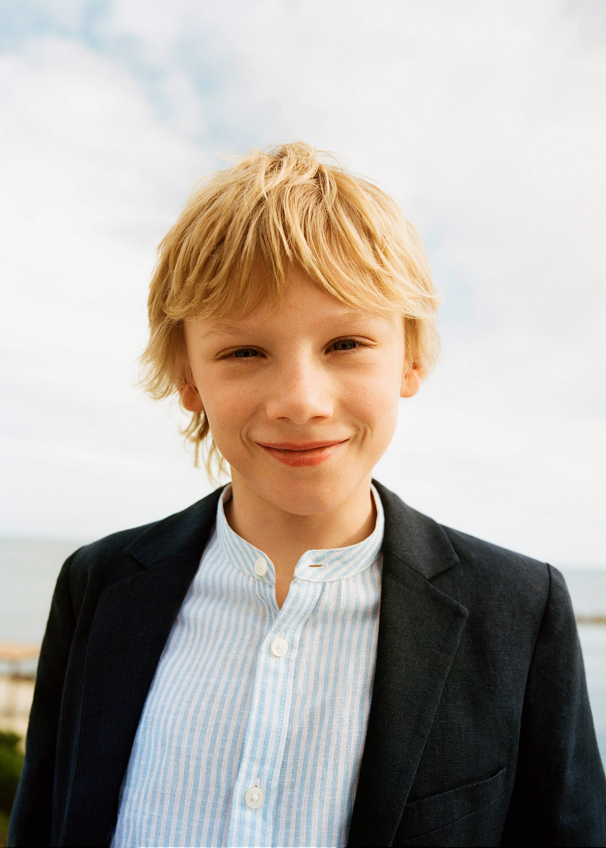 Camisa algodón lino rayas - Detalle del artículo 5