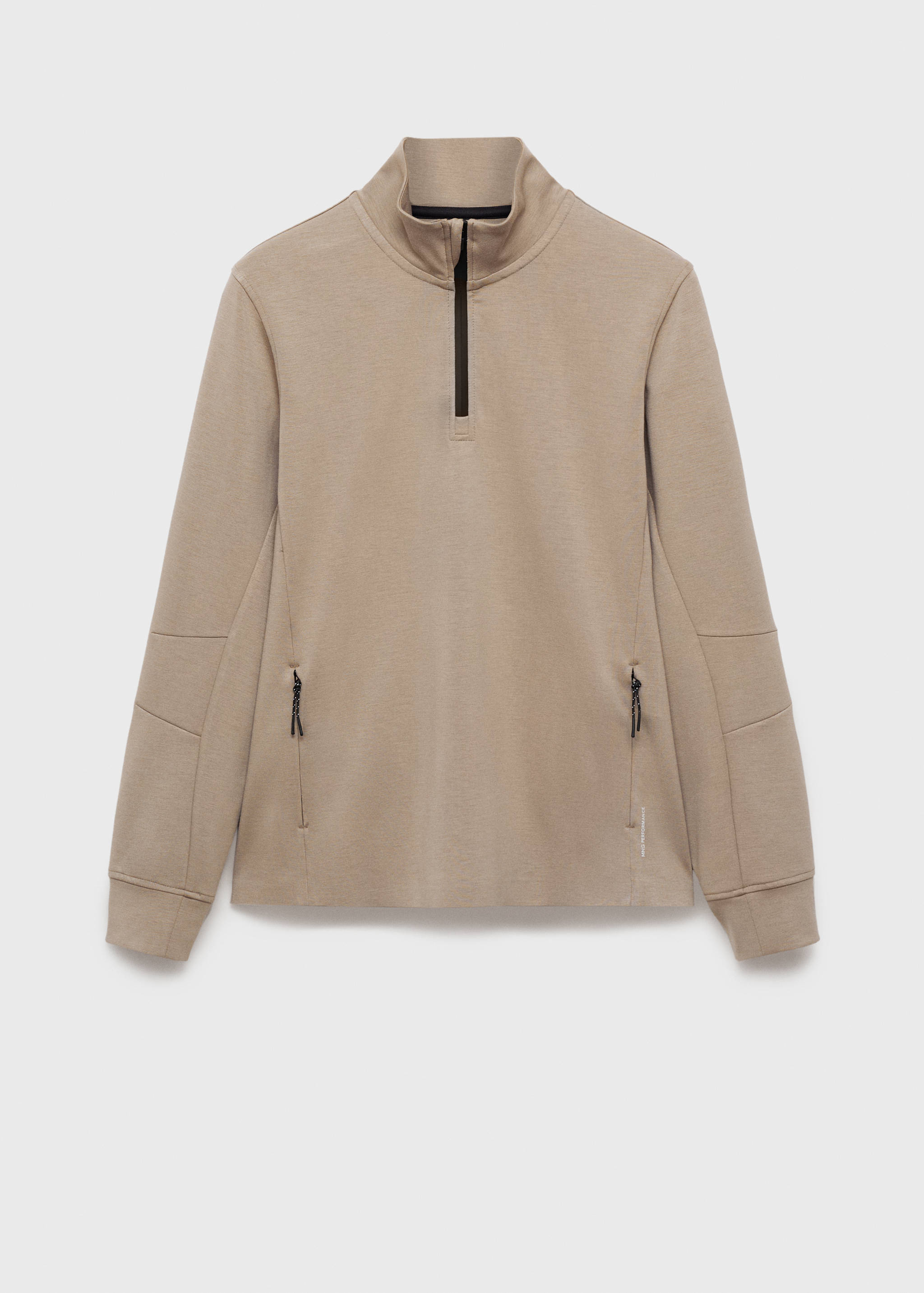 COOLMAX® zip-up sweatshirt - Article without model