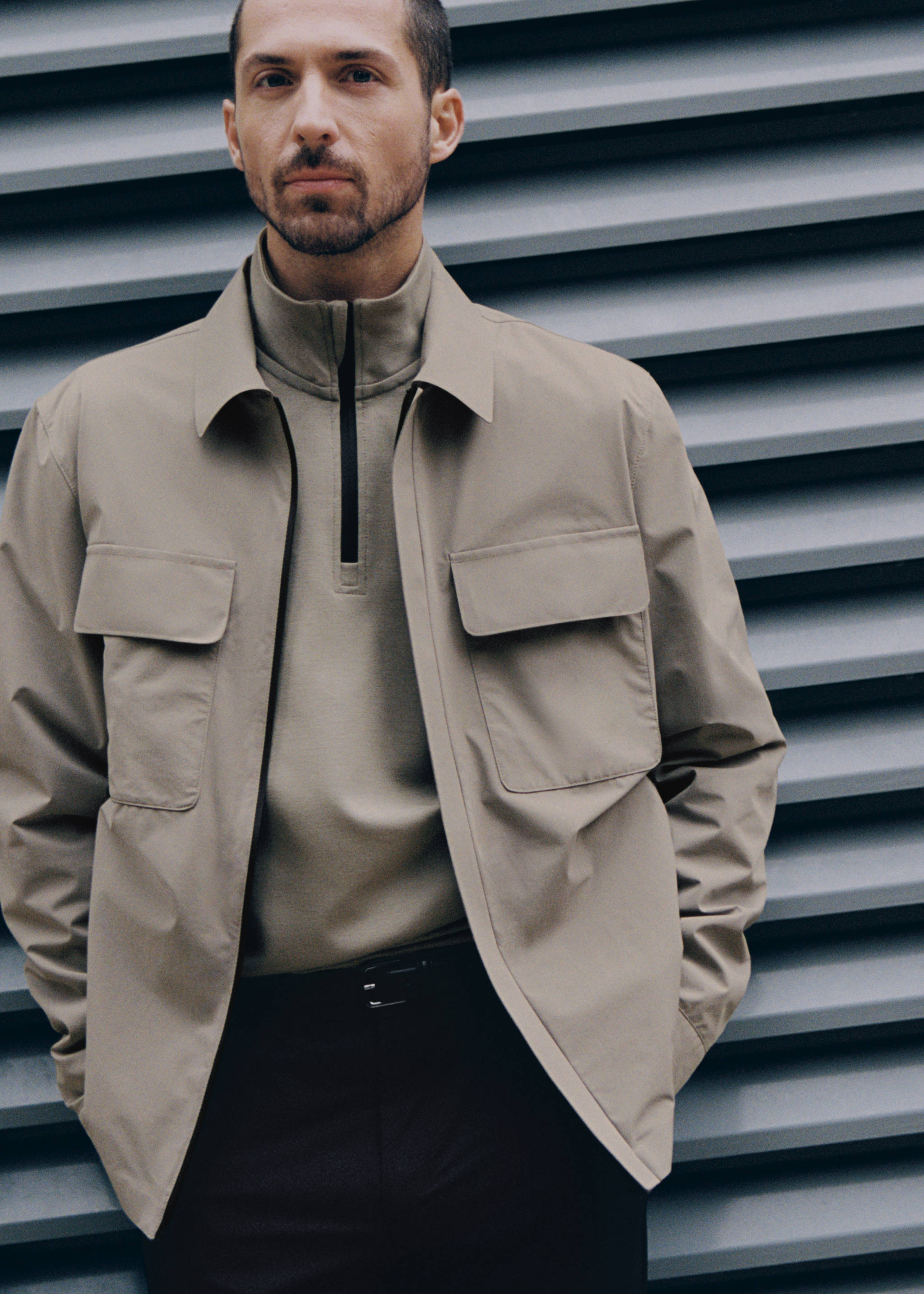 COOLMAX® zip-up sweatshirt - Details of the article 3