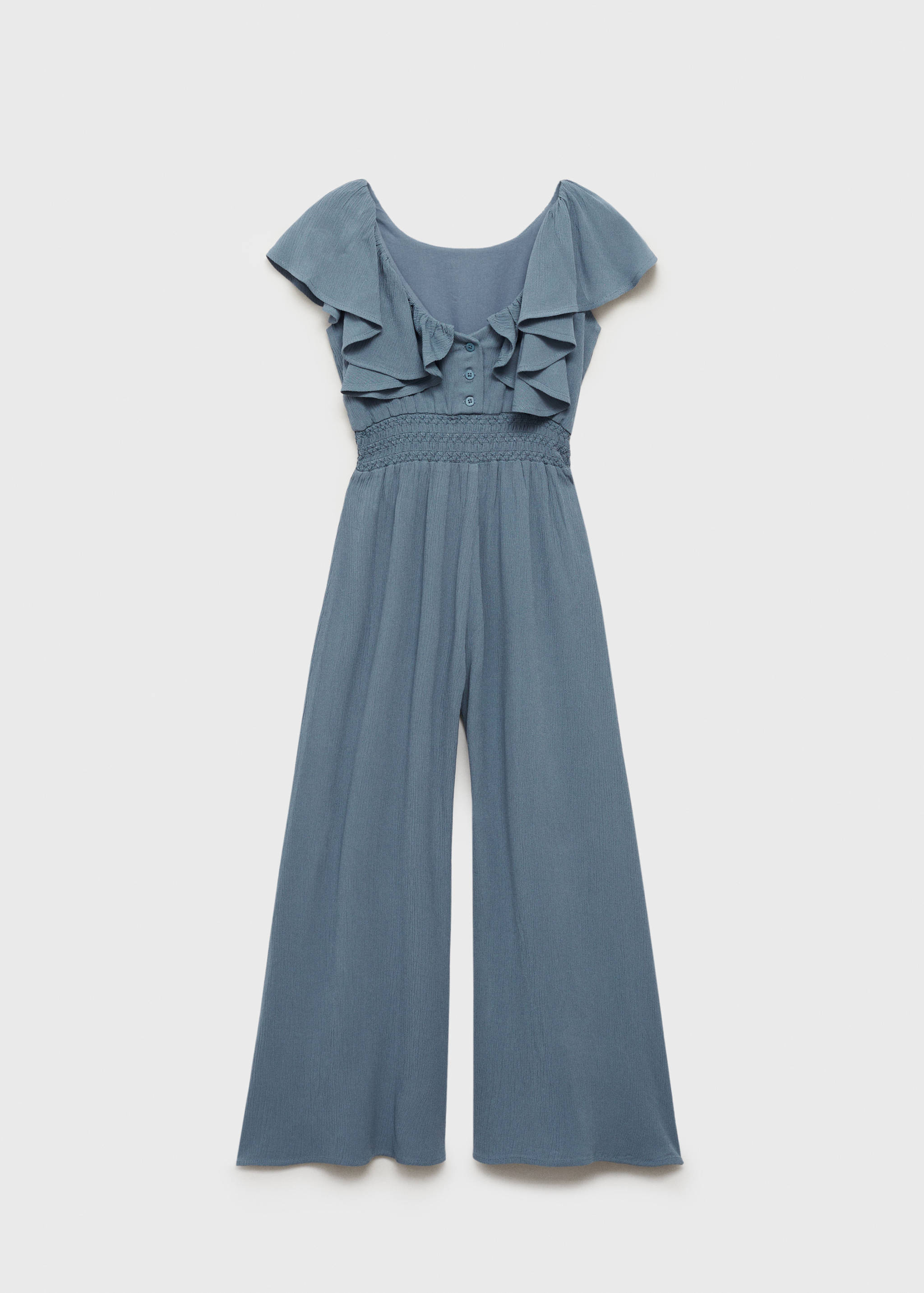 Jumpsuit med rynkad midja - Artikelns baksida