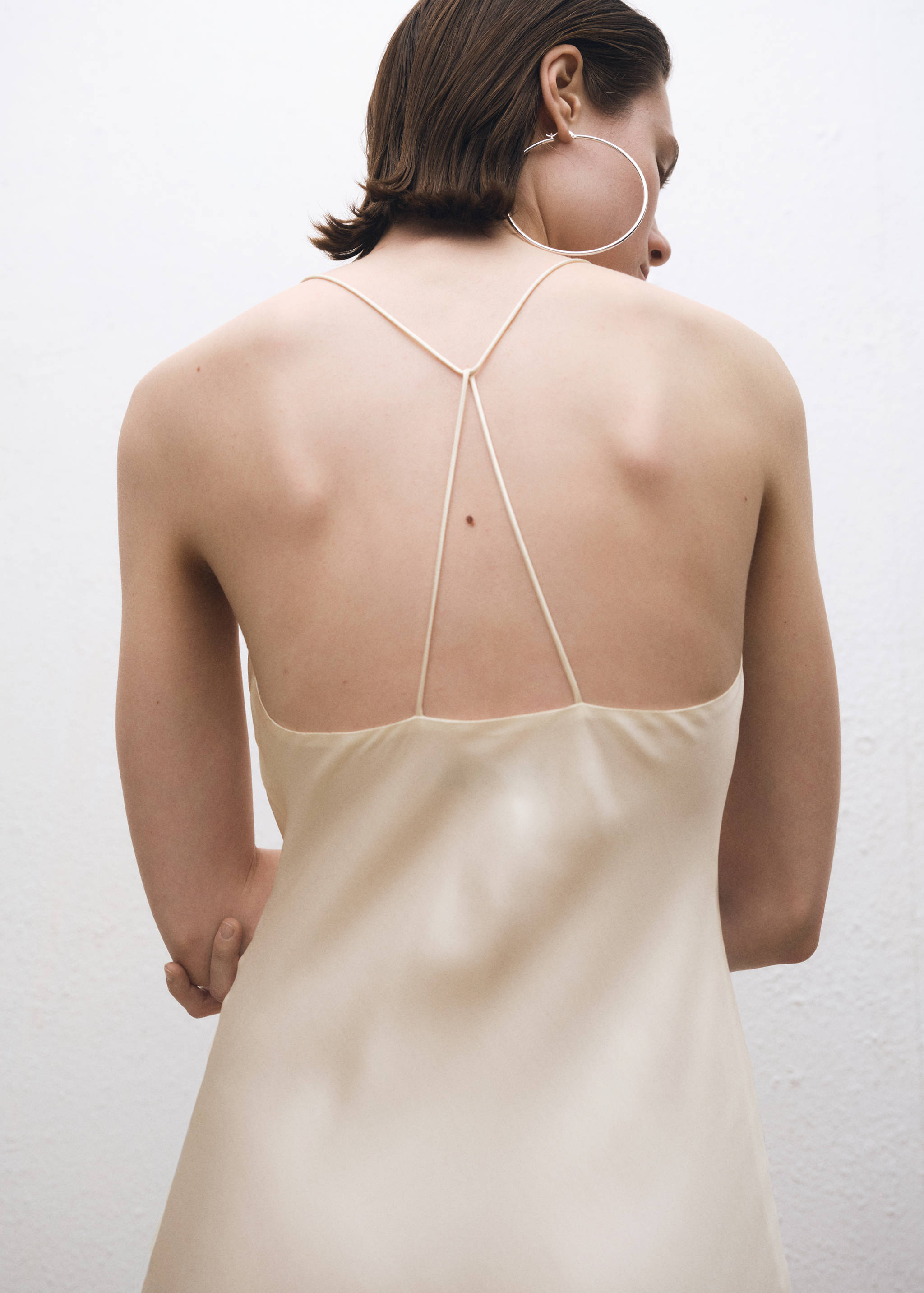 Vestit seda escot drapejat - Detall de l'article 6