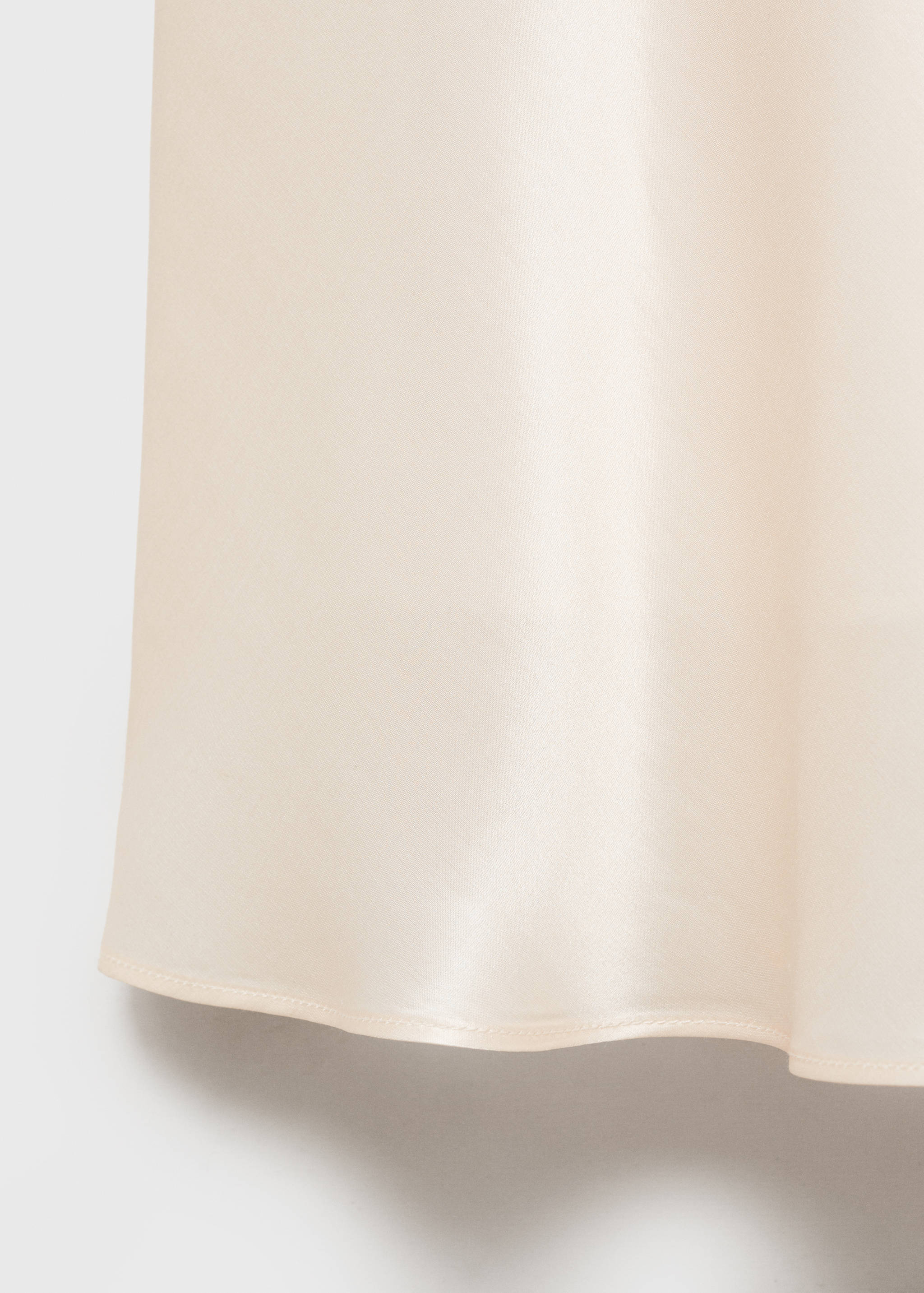 Vestit seda escot drapejat - Detall de l'article 0