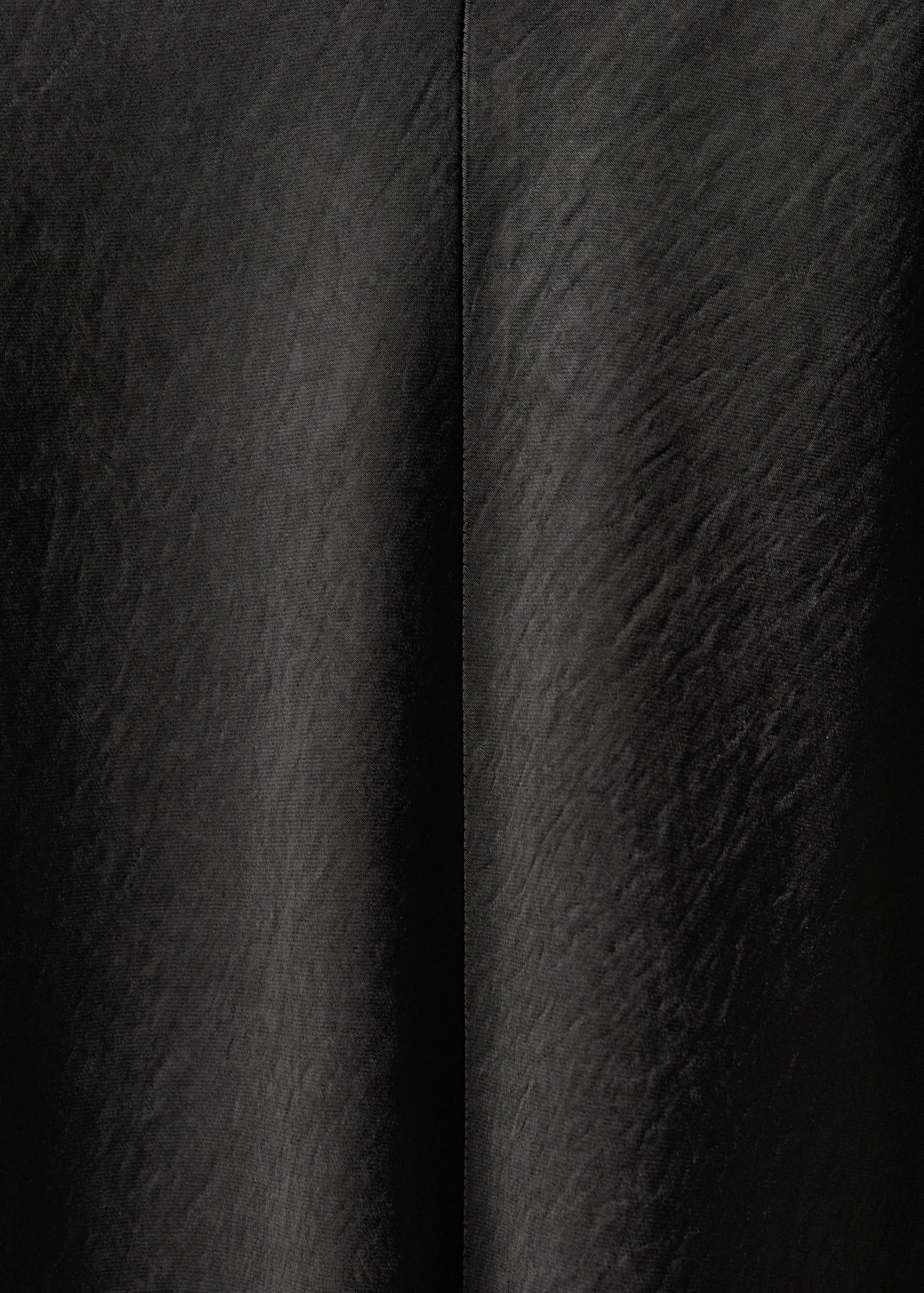 Contrasting satin dress - Details of the article 0