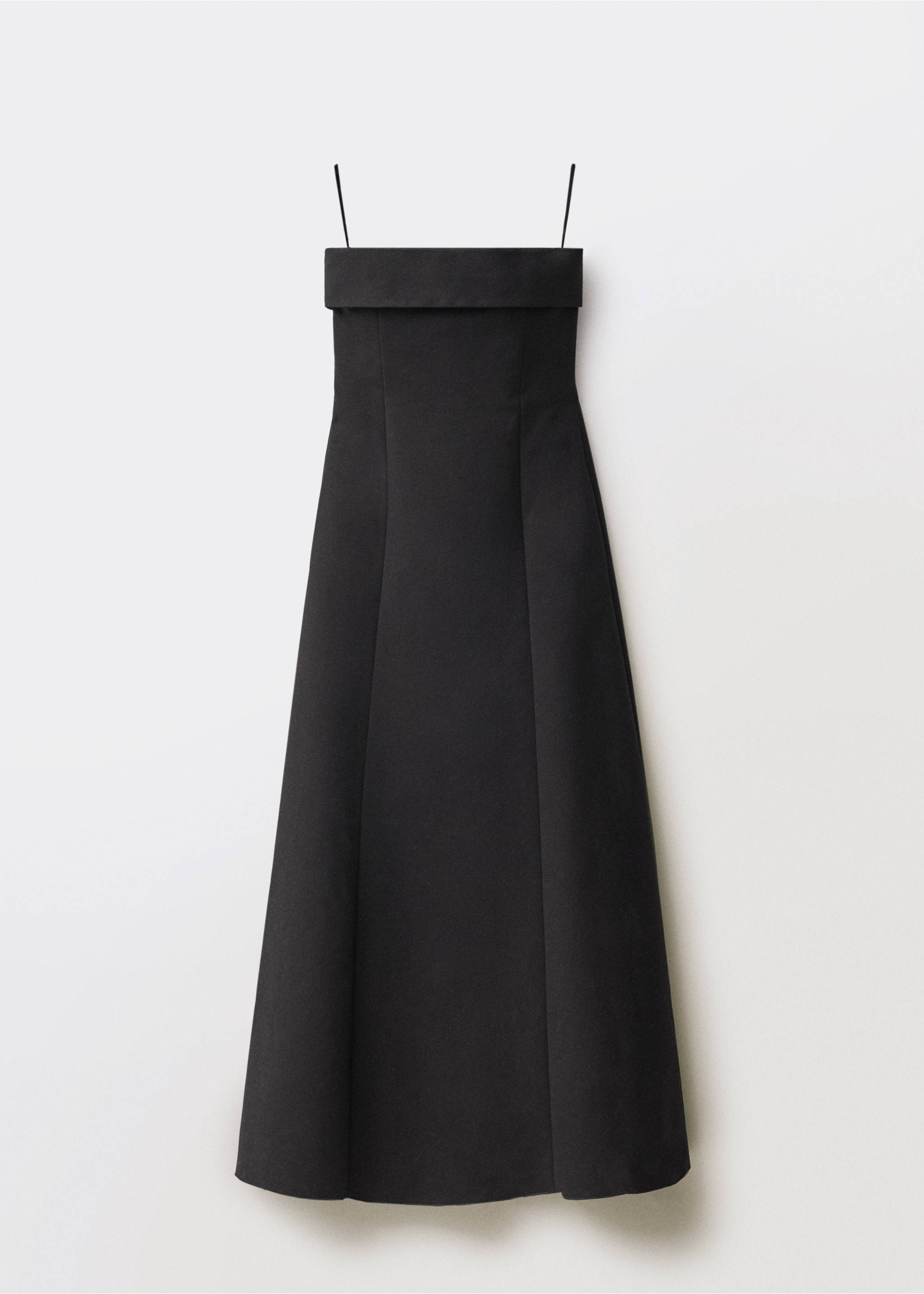 Robe évasée bustier - Article sans modèle, Noir. Ref: 87014424-00.
