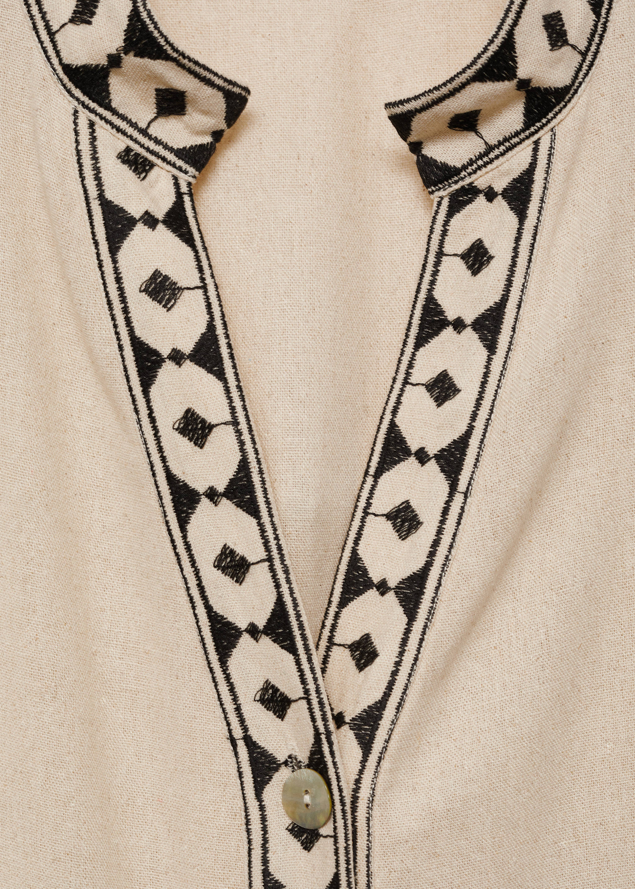 Openwork cotton dress - Details of the article 8