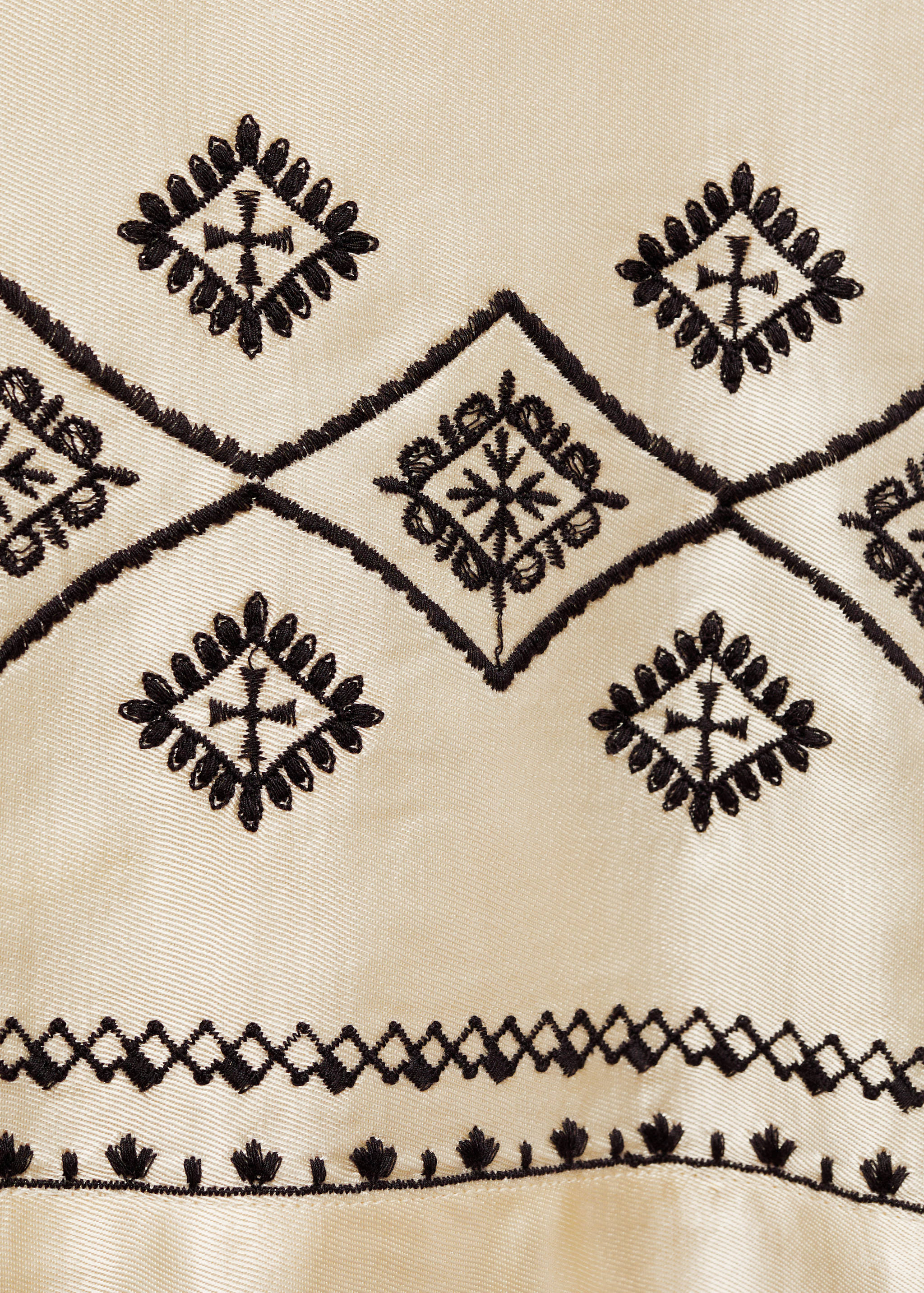 Pantalon wideleg bas brodé - Détail de l'article 8