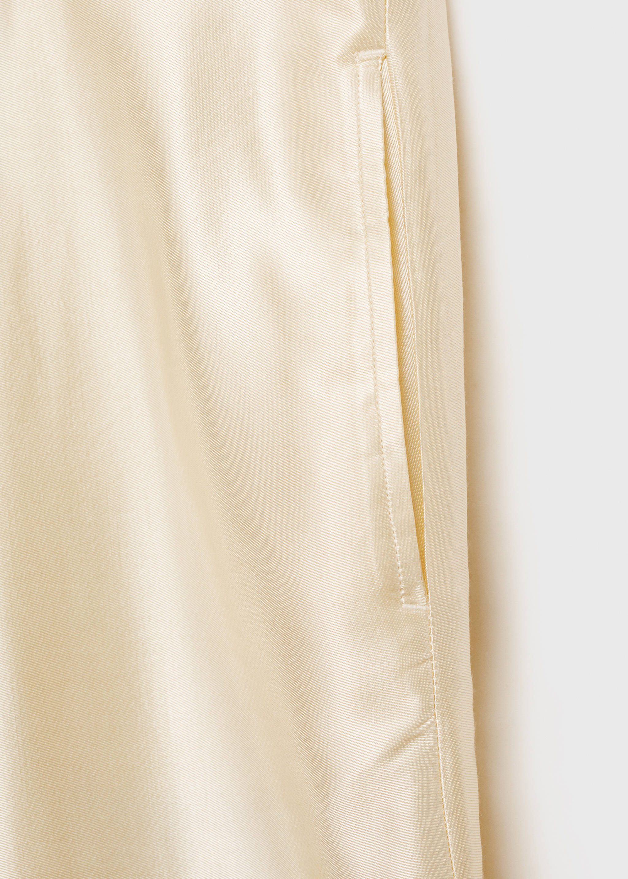 Pantalon wideleg bas brodé - Détail de l'article 0