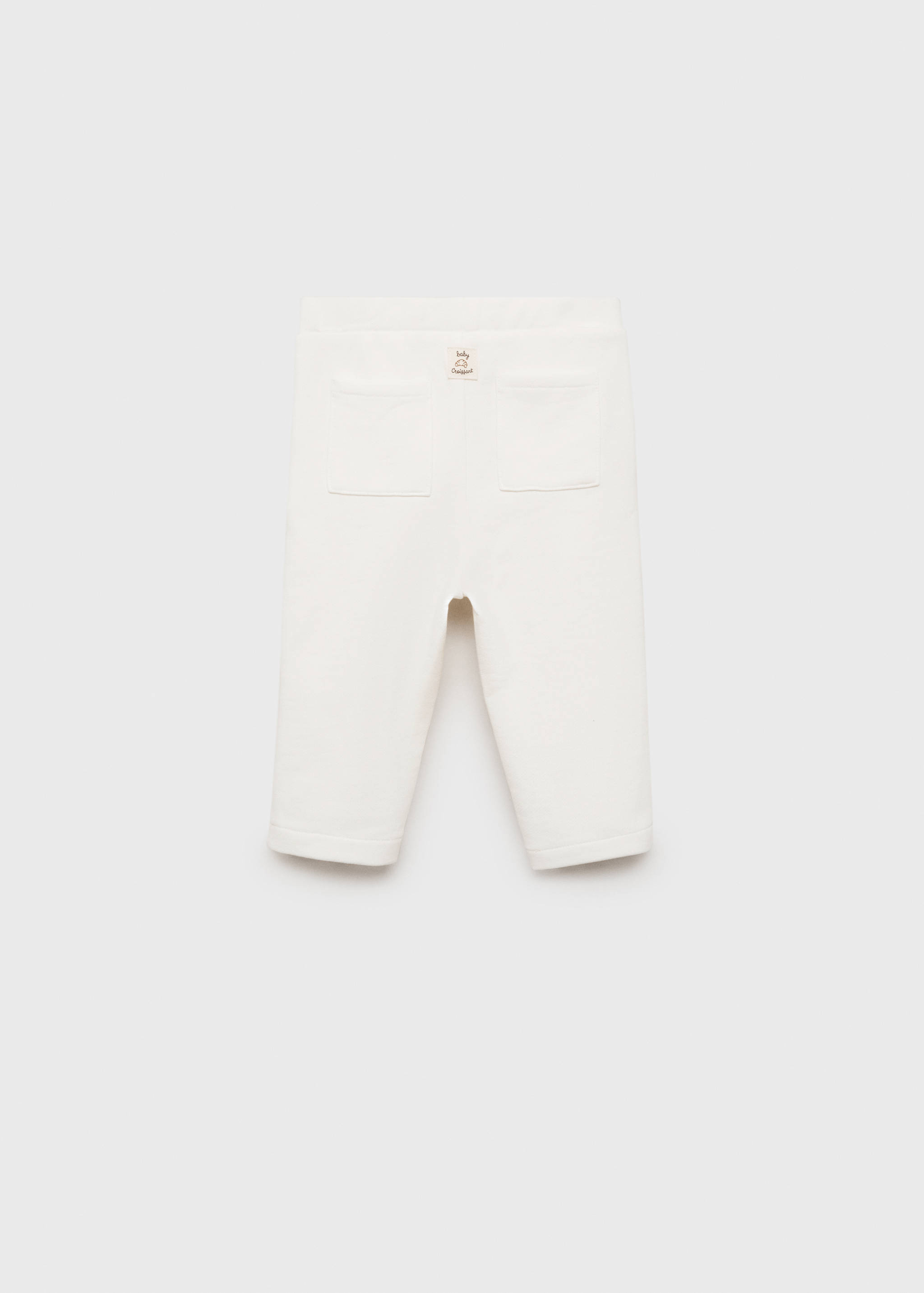 Contrast-stripe linen pants - Details of the article 7