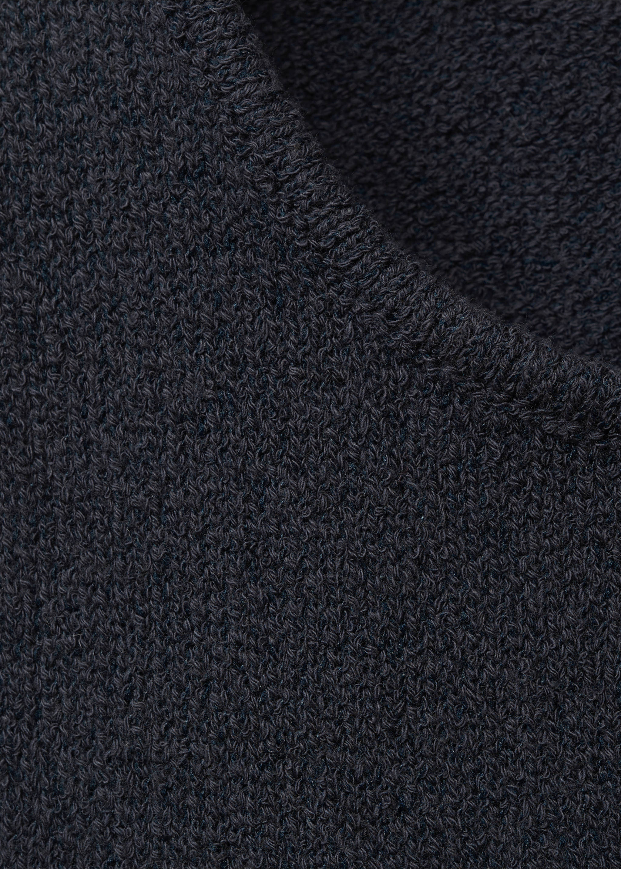 Crop-Stricktop - Detail des Artikels 8, Dunkles Marineblau. Ref: 87014789-00.