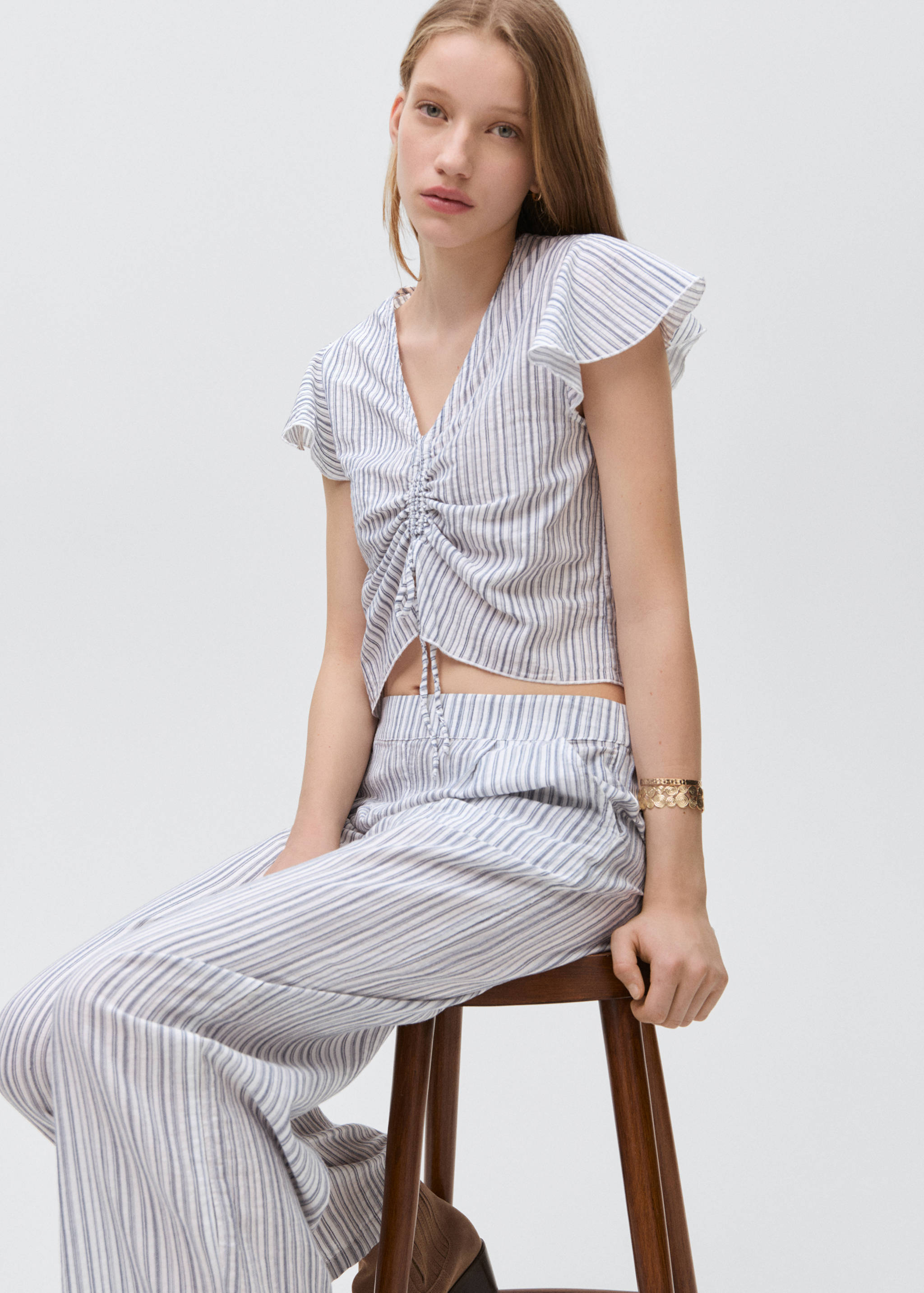 Ruched detail blouse - Details of the article 2