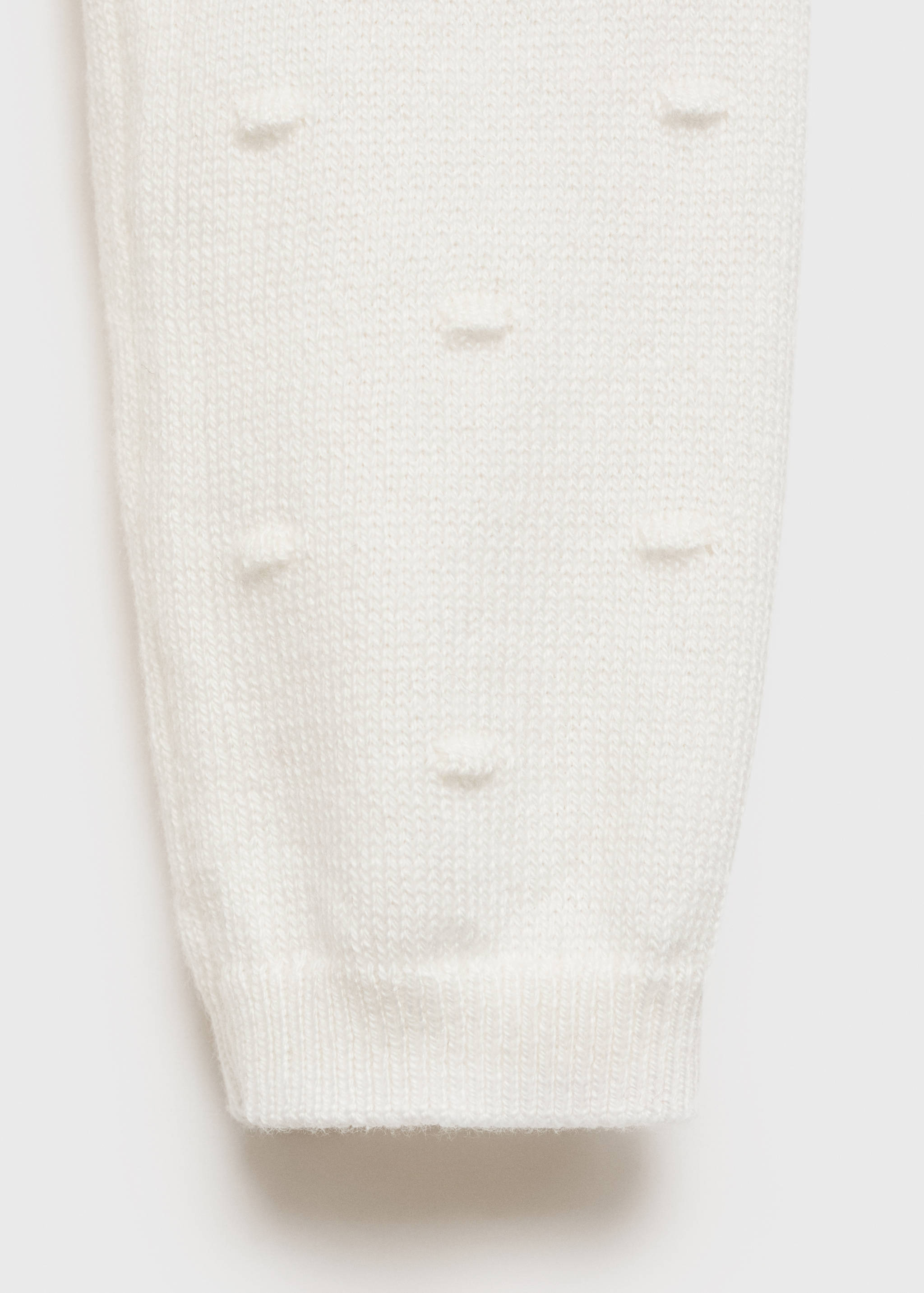 Embroidered knit cardigan - Details of the article 0