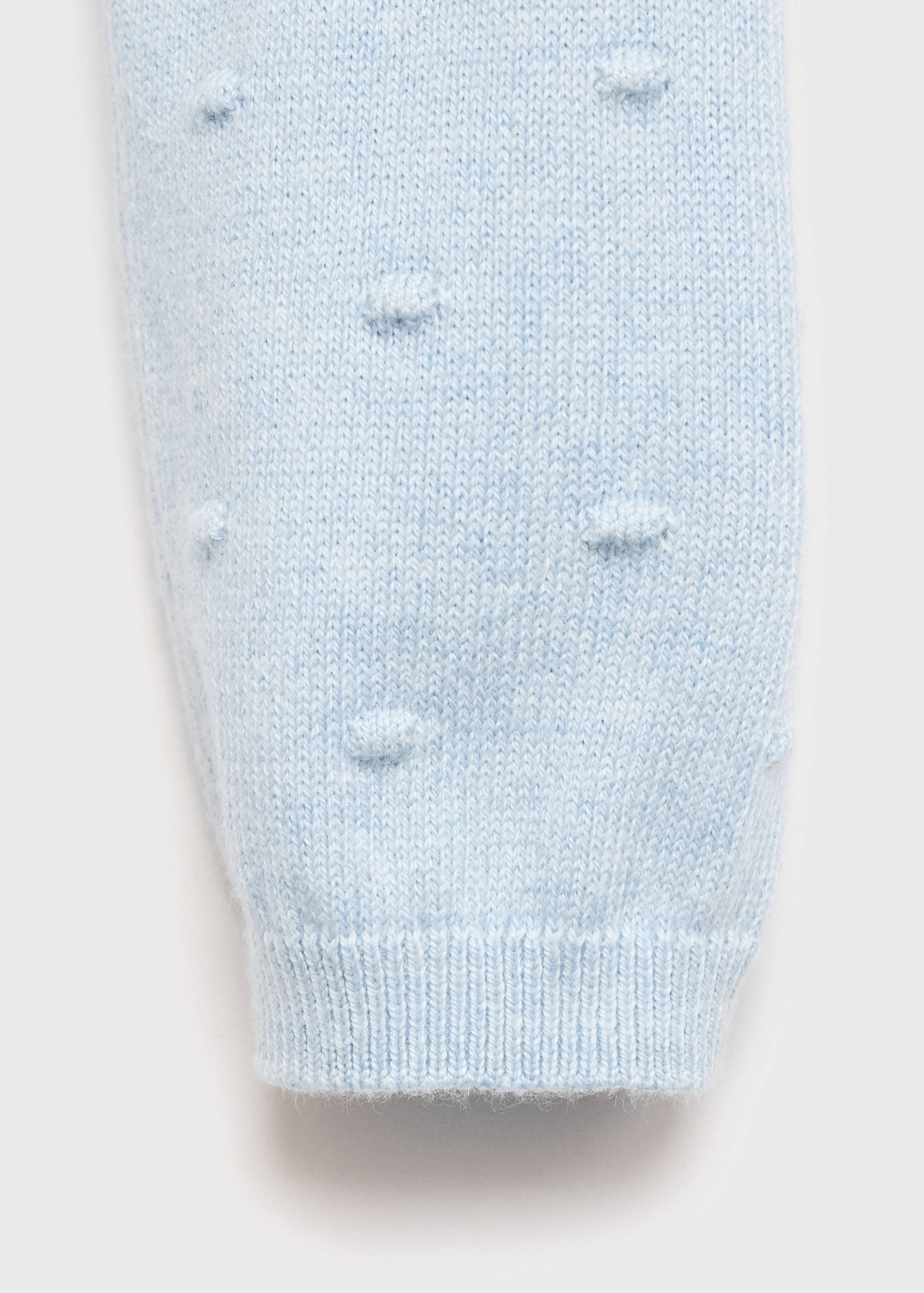 Embroidered knit cardigan - Details of the article 0