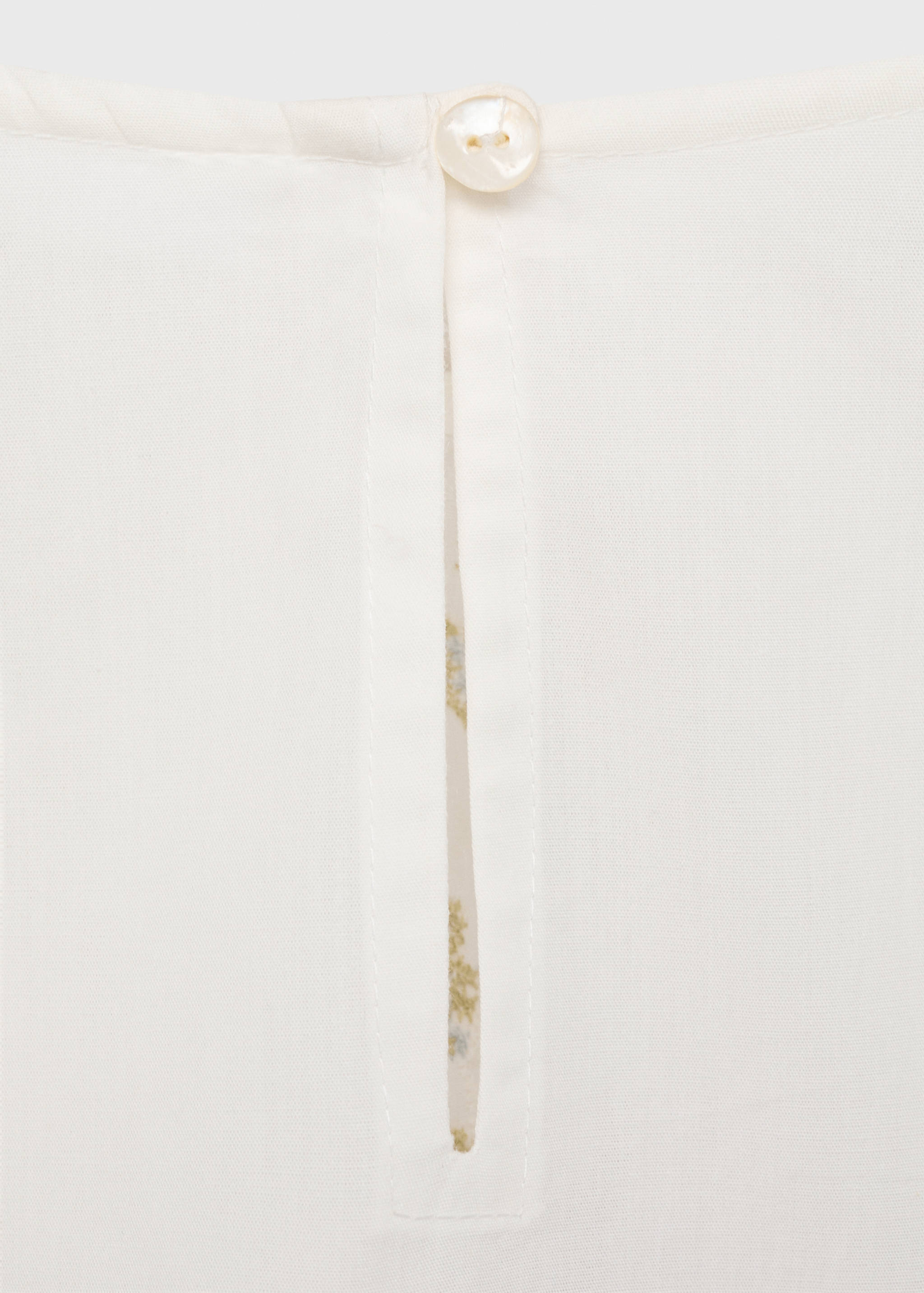 Blusa bordado flores - Detalle del artículo 0