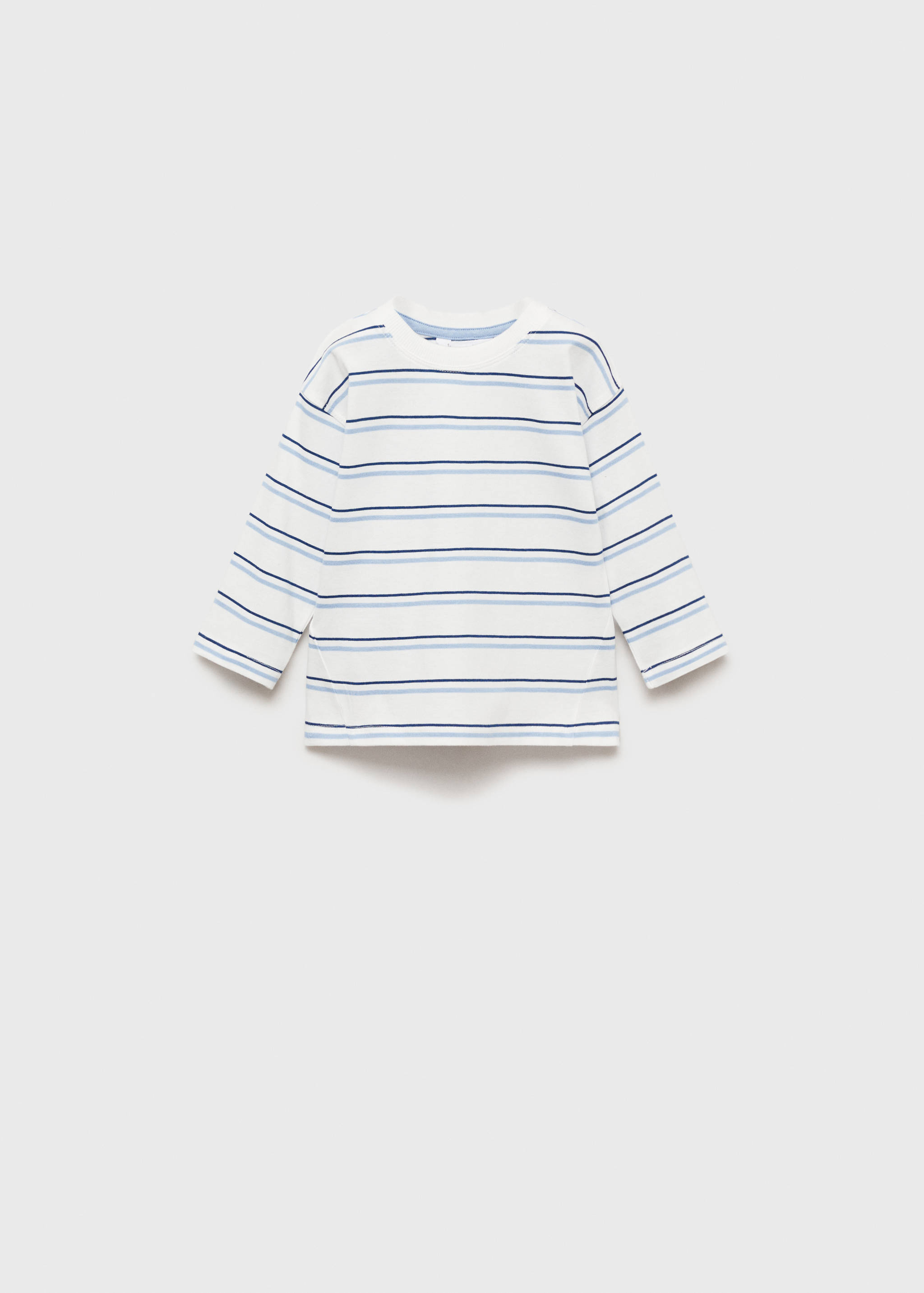 Striped cotton T-shirt - Article without model