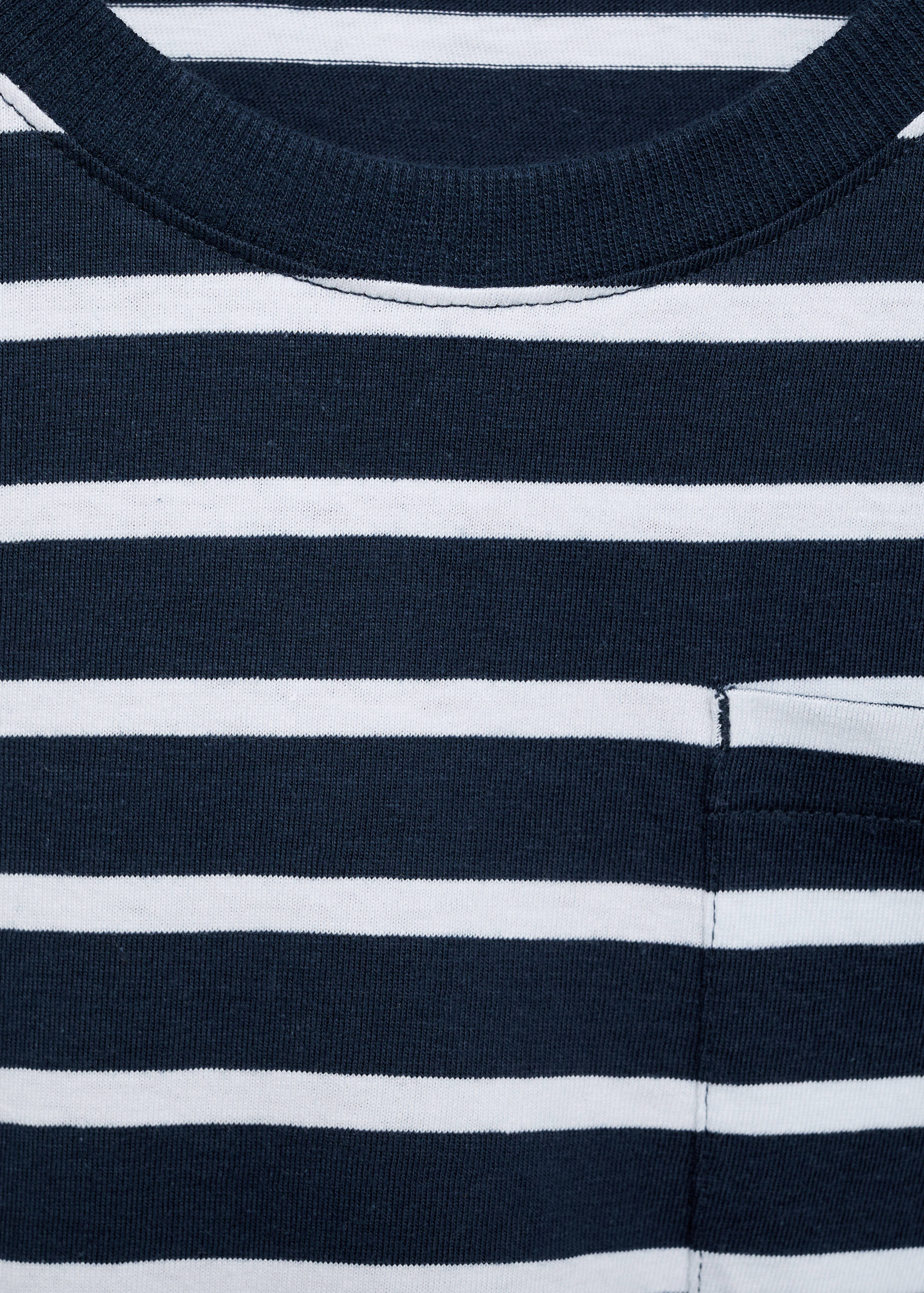 Gestreiftes Baumwoll-Shirt - Detail des Artikels 8