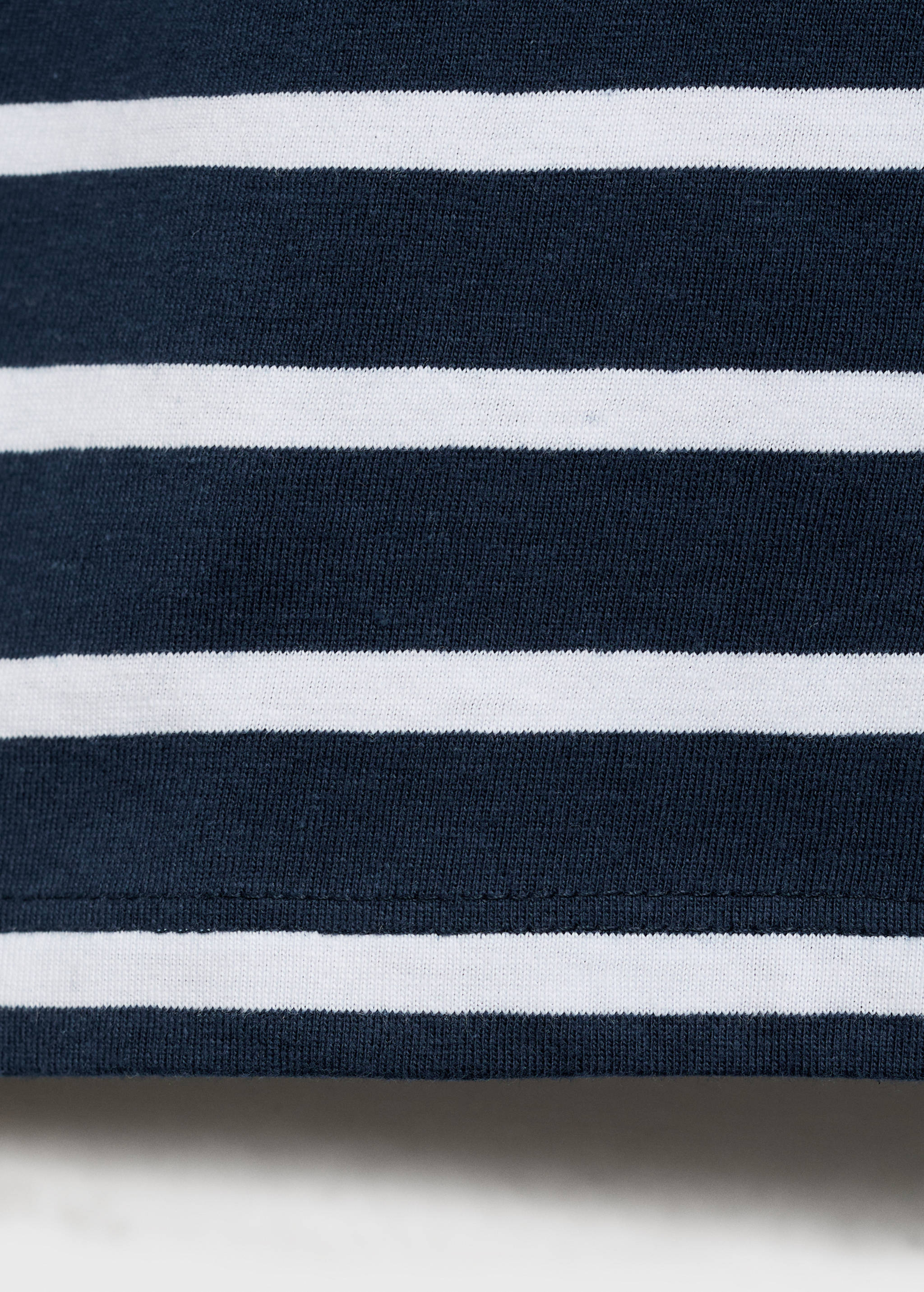 Gestreiftes Baumwoll-Shirt - Detail des Artikels 0