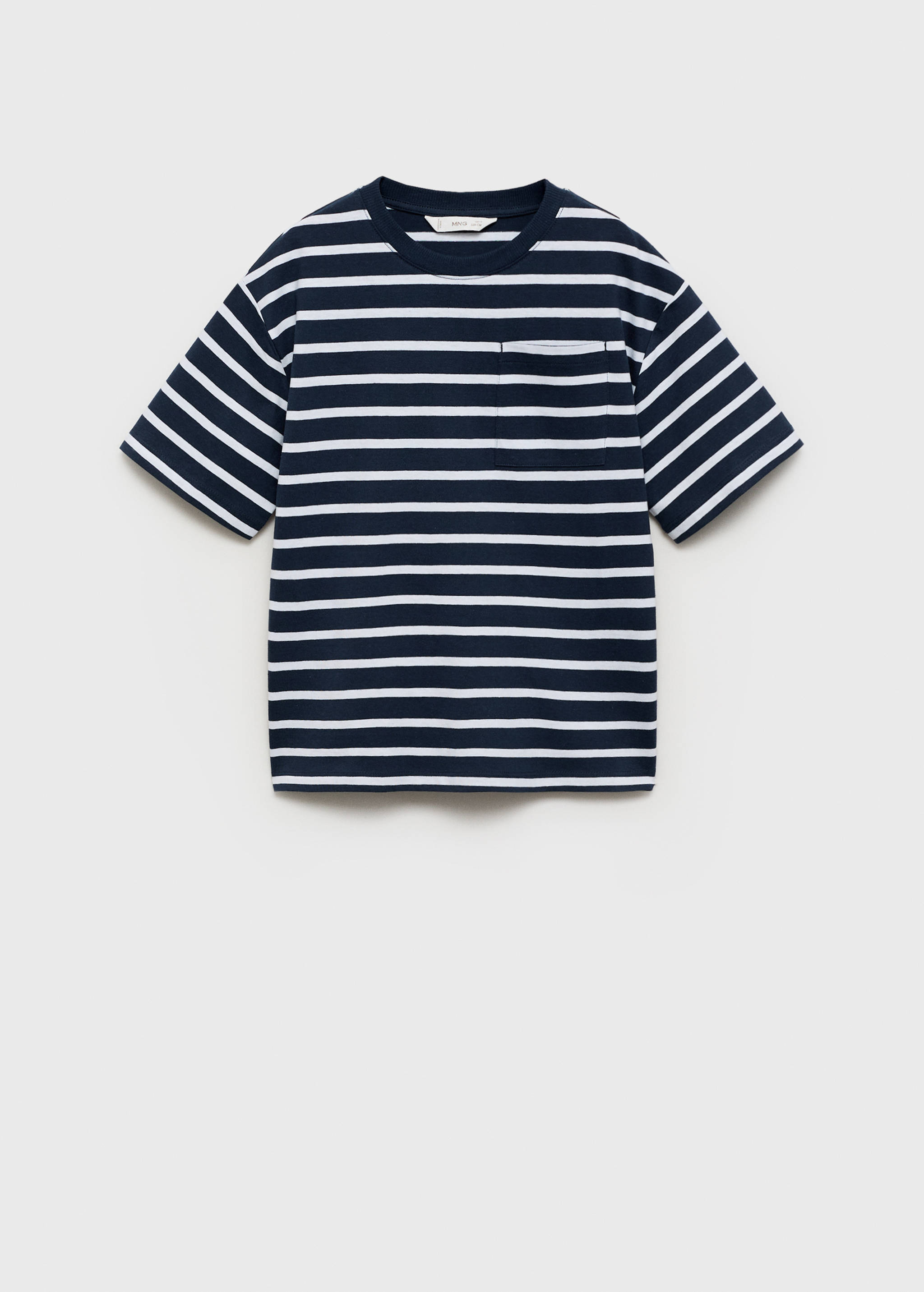 Gestreiftes Baumwoll-Shirt - Artikel ohne Model